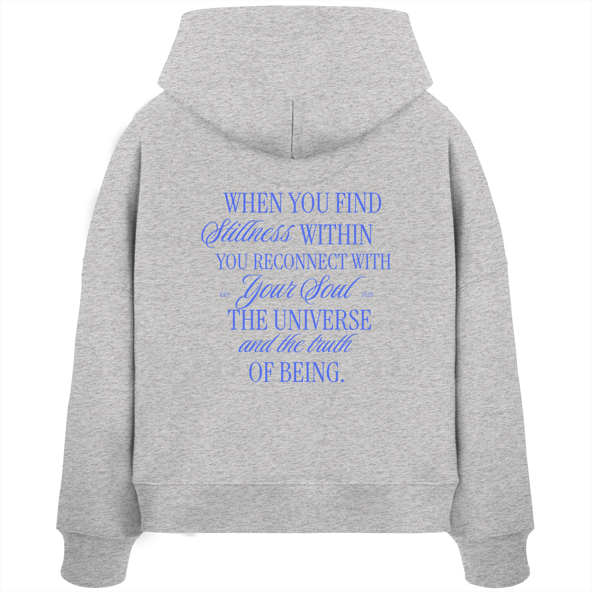 Women Organic Boxcut Hoodie „Reconnect"