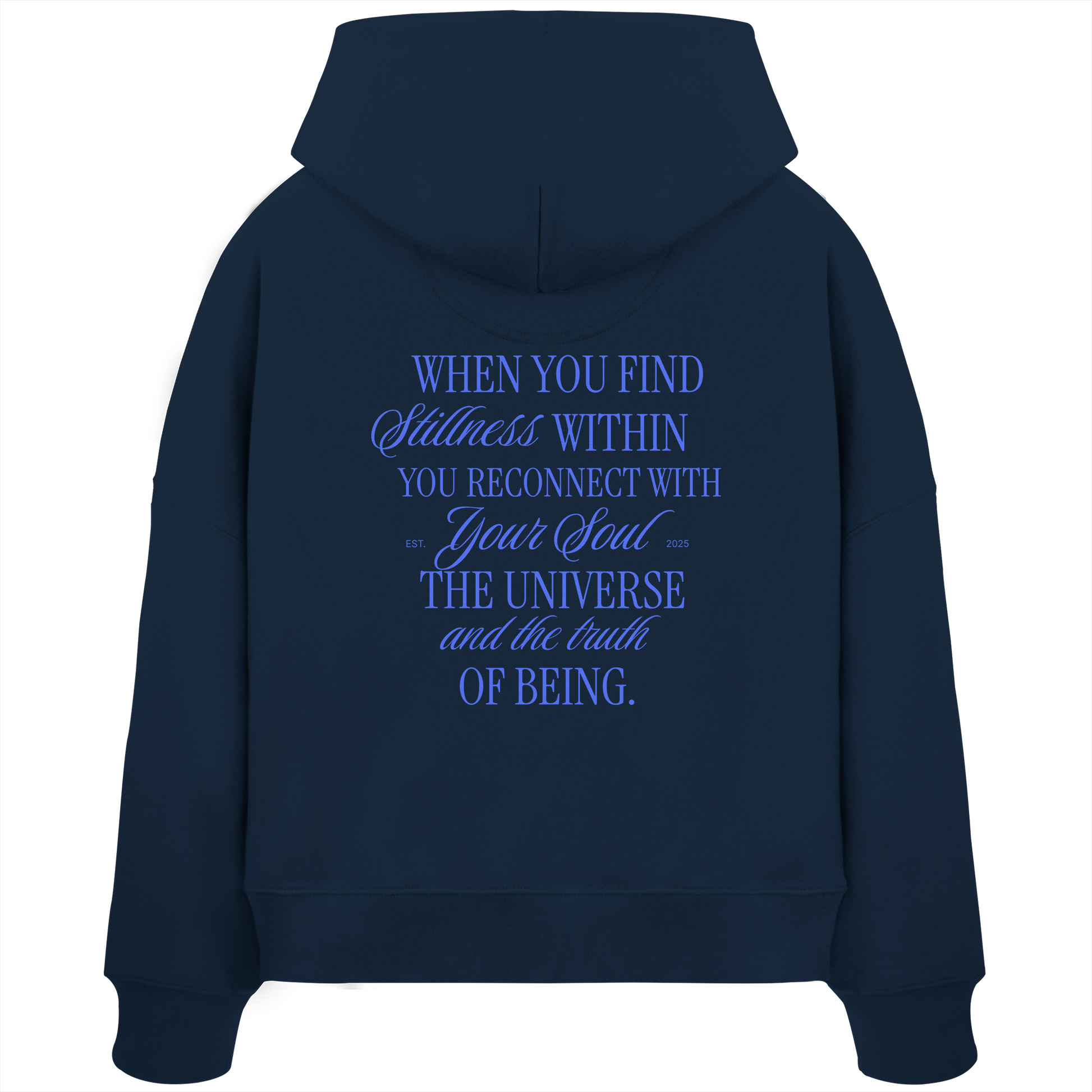 Women Organic Boxcut Hoodie „Reconnect"