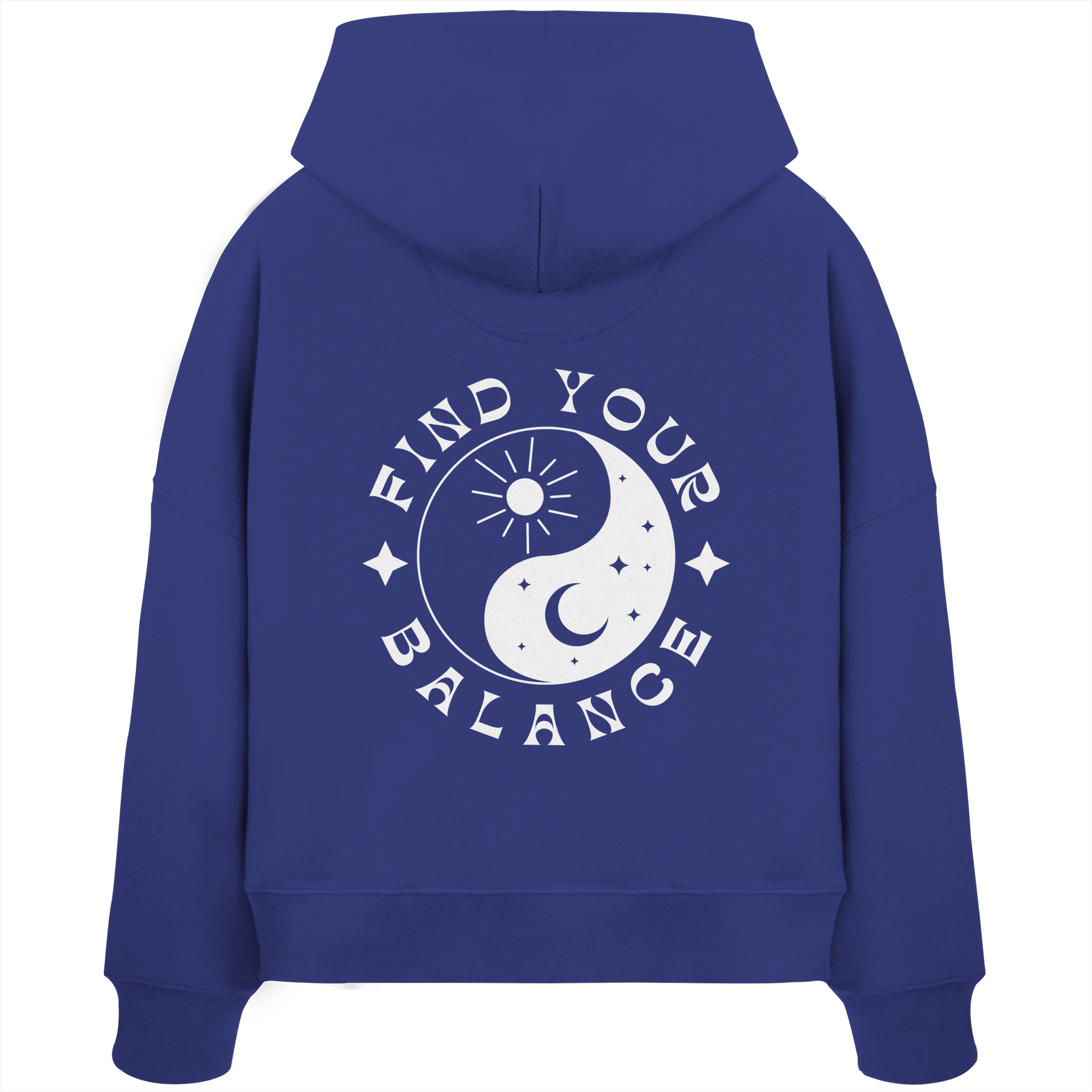Organic Women Boxcut Hoodie „Find your Balance”