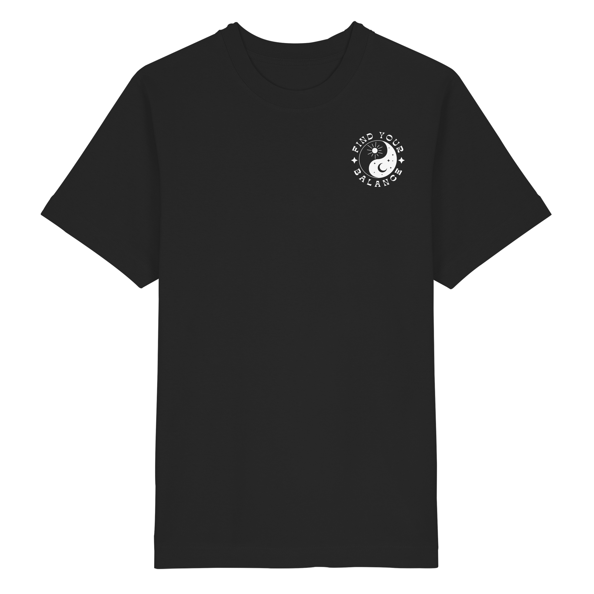 Organic Unisex Heavy T-Shirt "Find your Balance”