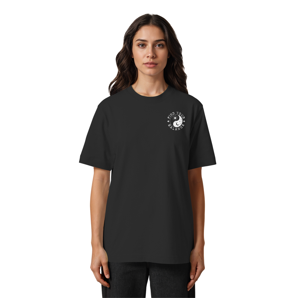 Organic Unisex Heavy T-Shirt "Find your Balance”
