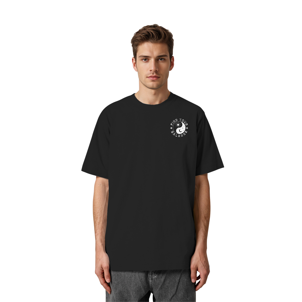 Organic Unisex Heavy T-Shirt "Find your Balance”
