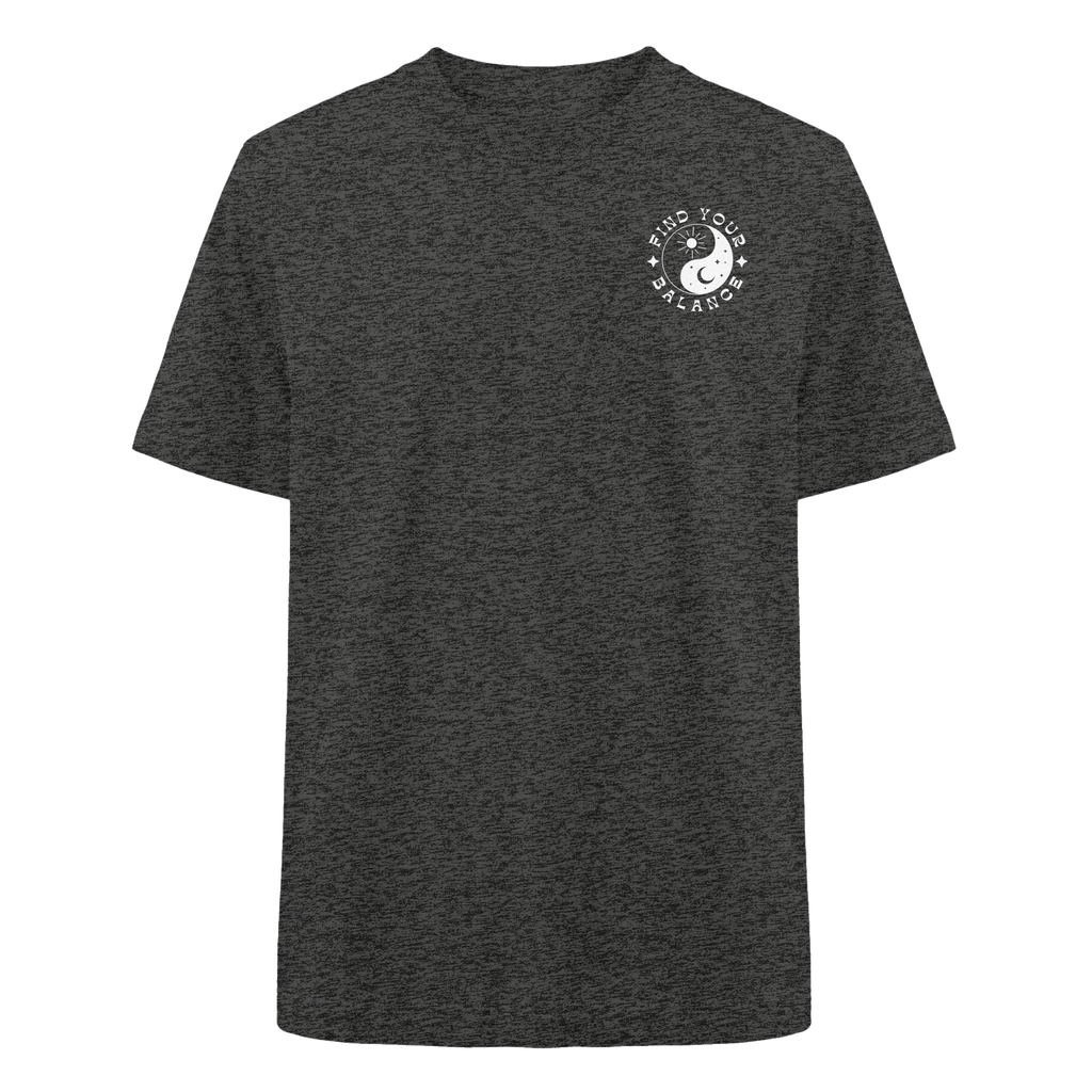 Organic Unisex Heavy T-Shirt "Find your Balance”