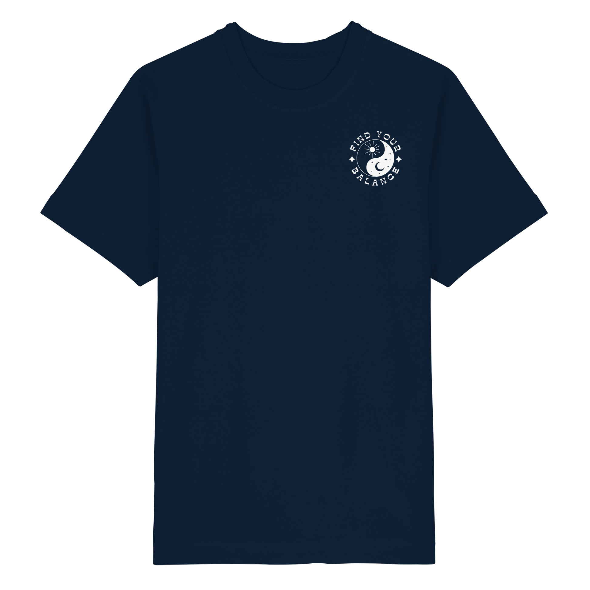 Organic Unisex Heavy T-Shirt "Find your Balance”