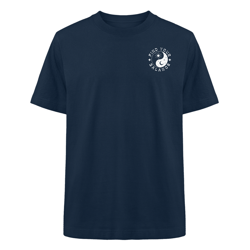 Organic Unisex Heavy T-Shirt "Find your Balance”