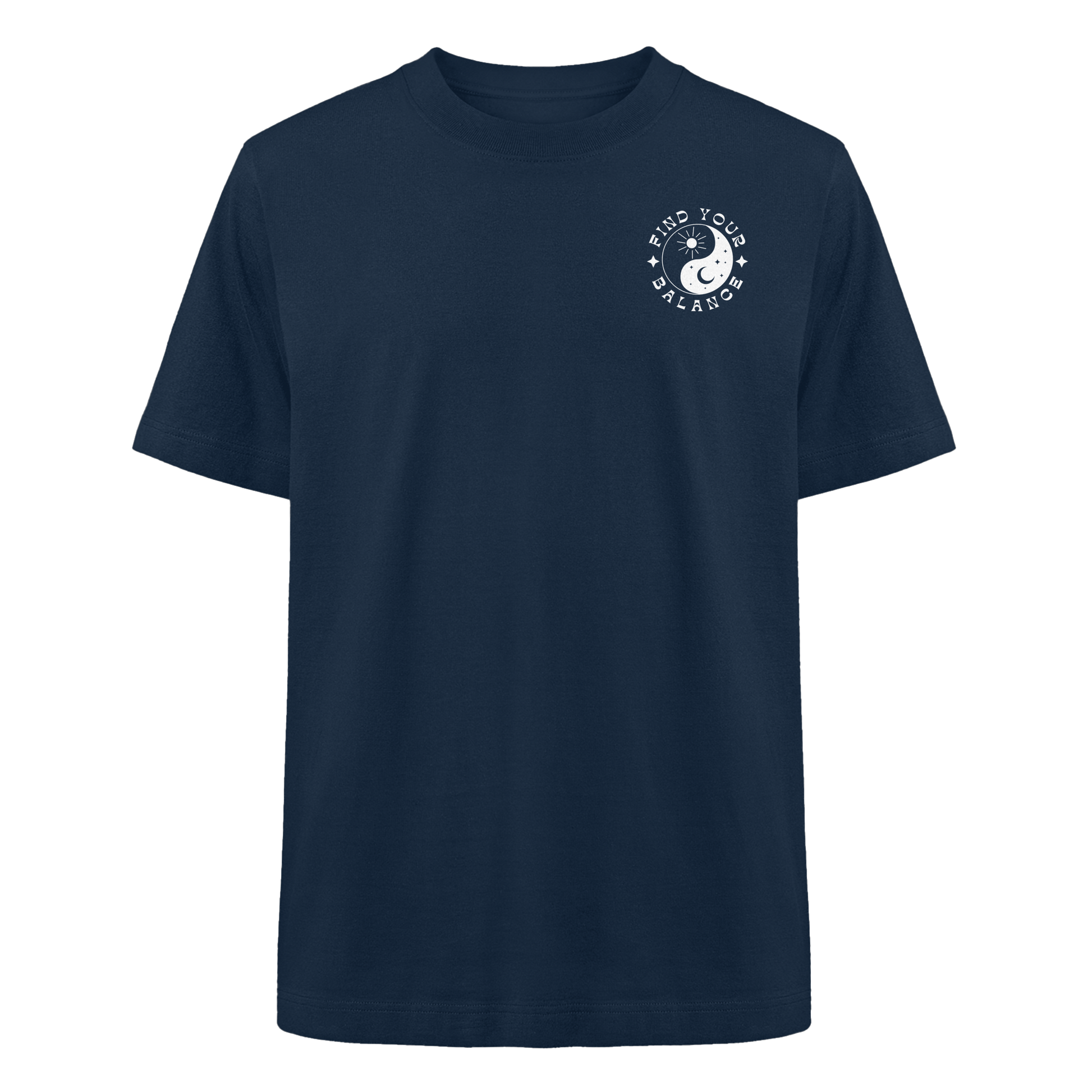 Organic Unisex Heavy T-Shirt "Find your Balance”