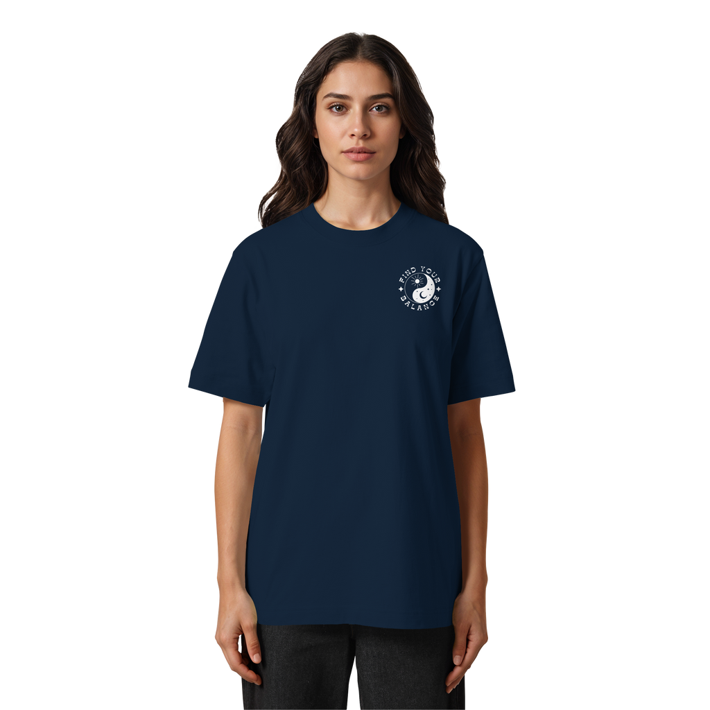 Organic Unisex Heavy T-Shirt "Find your Balance”