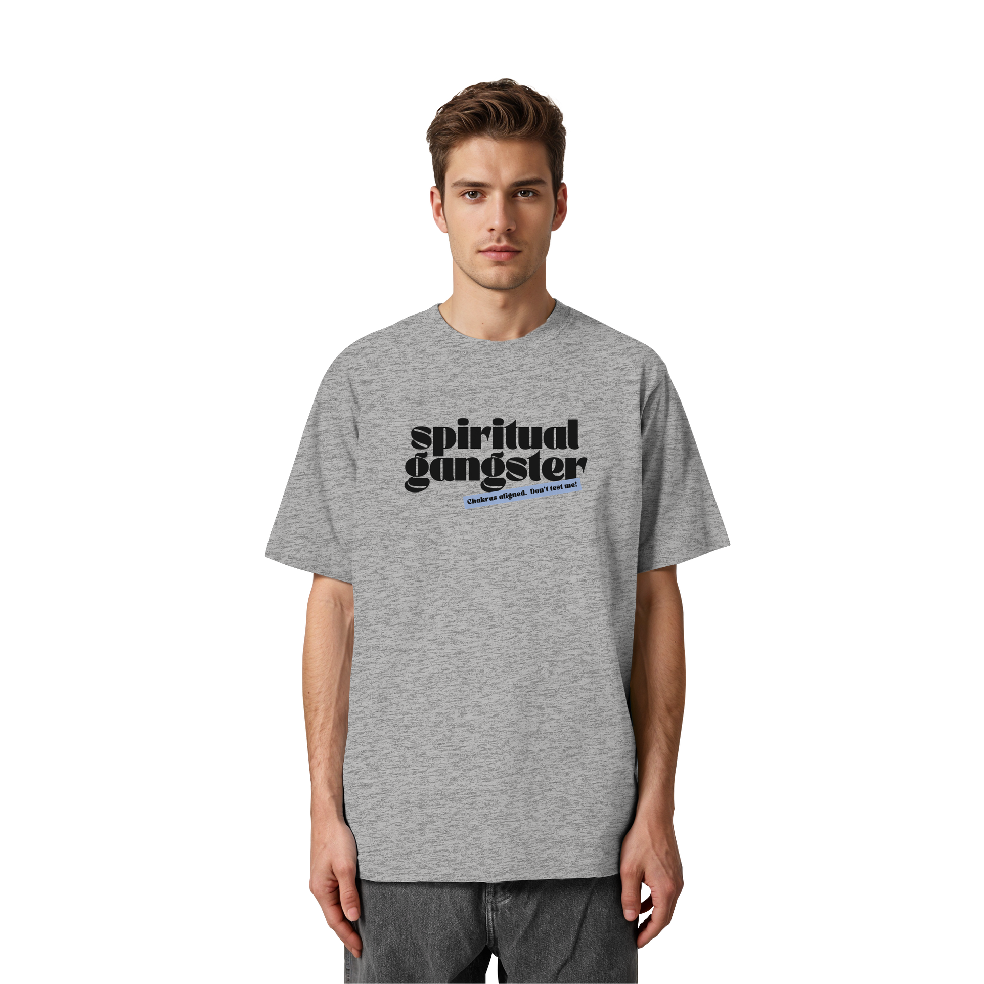 Heavy Organic Unisex Heavy T-Shirt "Spiritual Gangster"