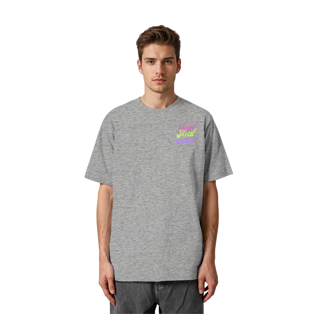 Heavy Organic Unisex Heavy T-Shirt "Love Heal Shine"
