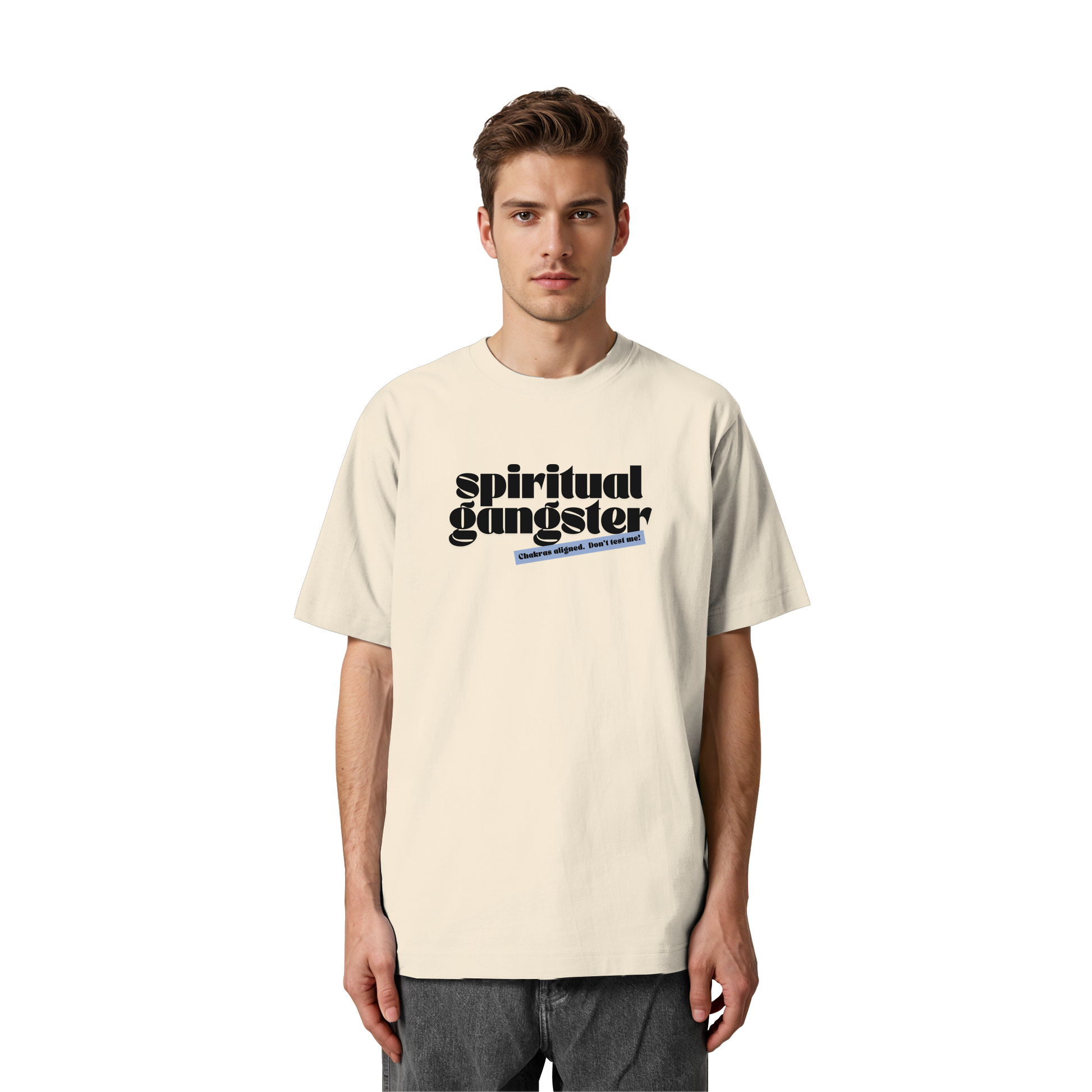 Heavy Organic Unisex Heavy T-Shirt "Spiritual Gangster"