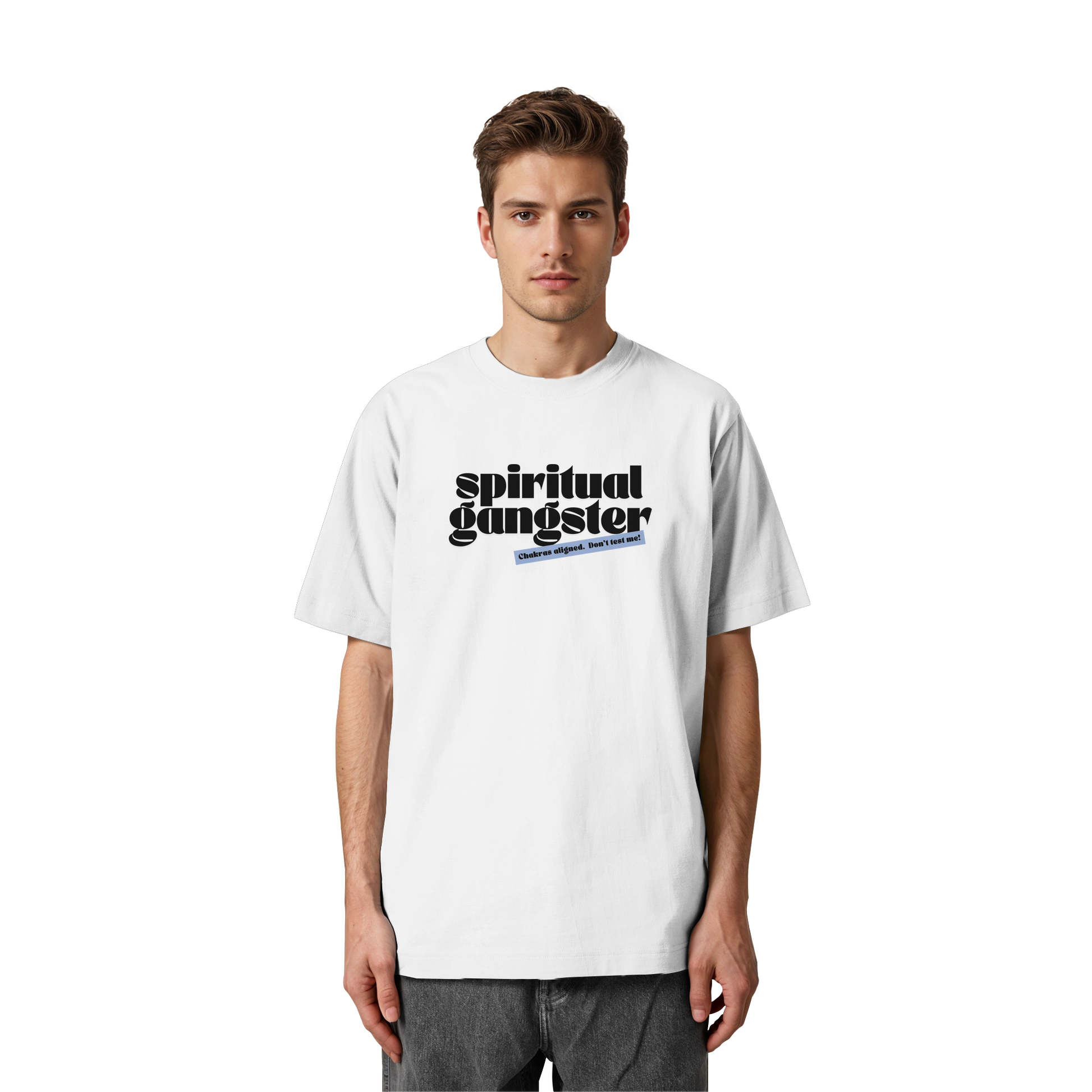 Heavy Organic Unisex Heavy T-Shirt "Spiritual Gangster"