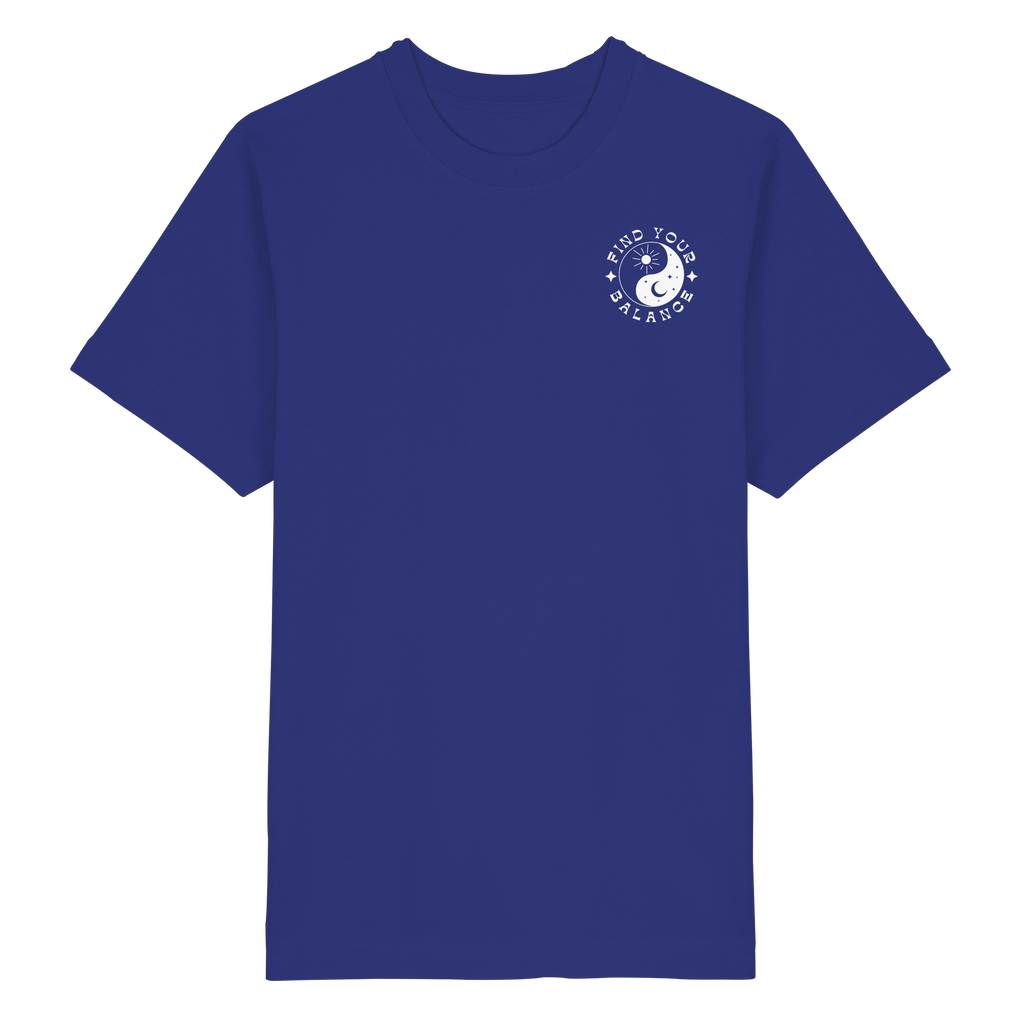 Organic Unisex Heavy T-Shirt "Find your Balance”