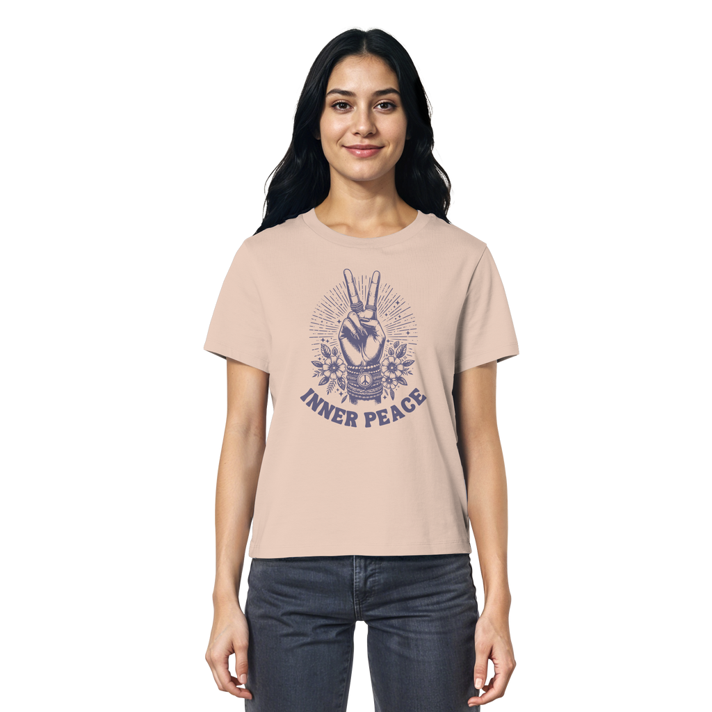 Woman Organic Shirt "Inner Peace"