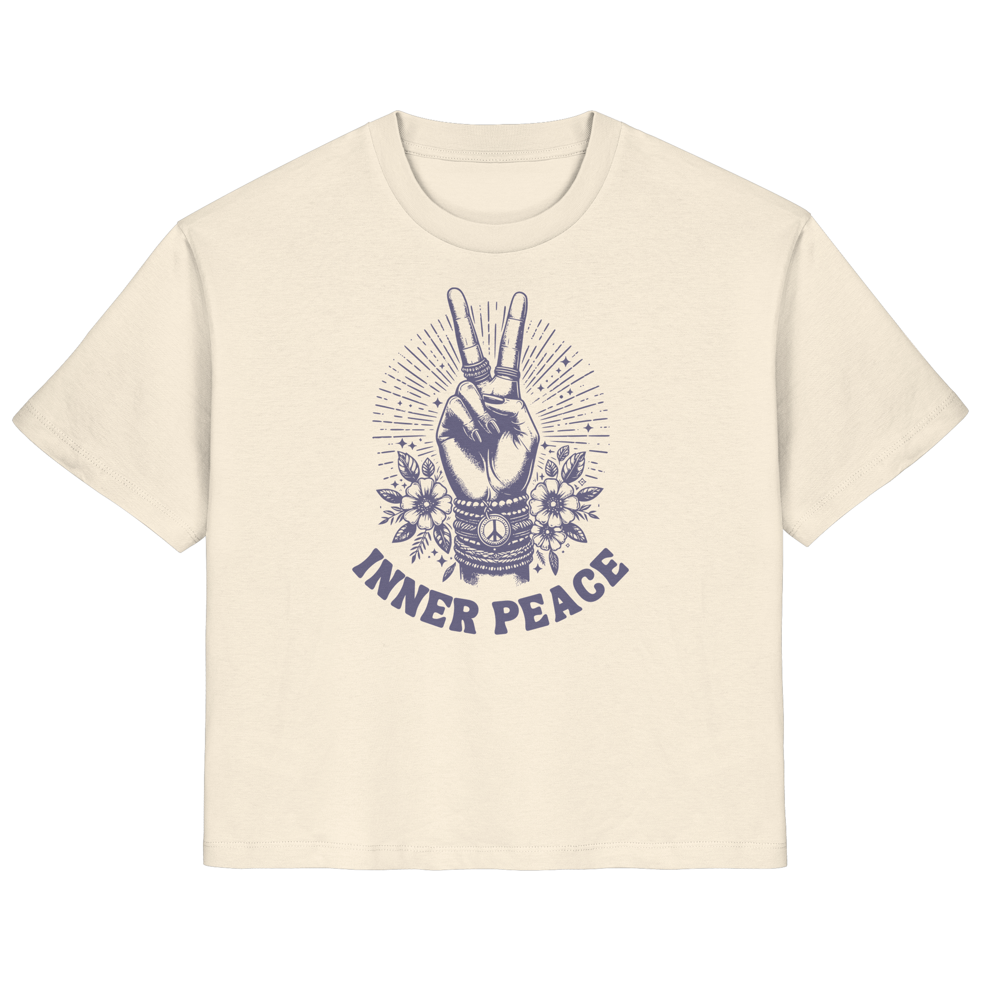 Woman Organic Shirt "Inner Peace"