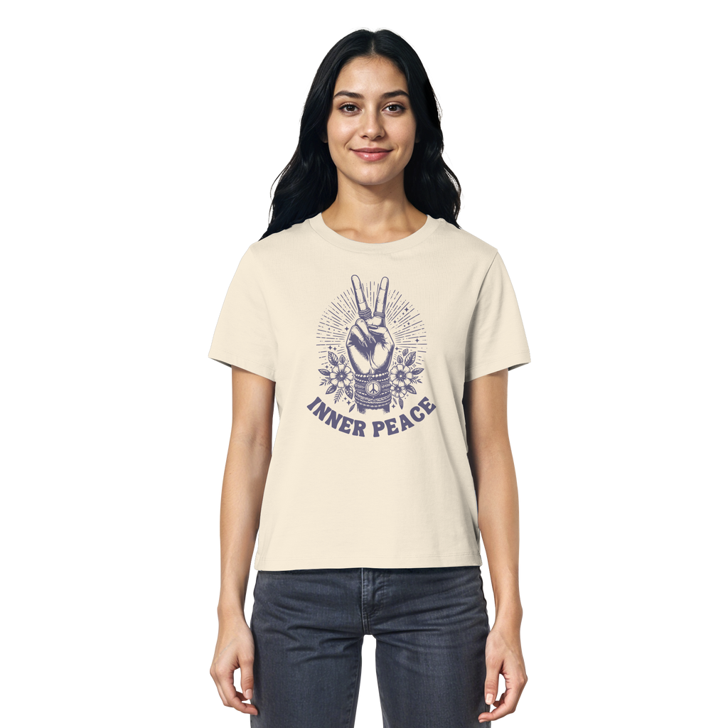 Woman Organic Shirt "Inner Peace"
