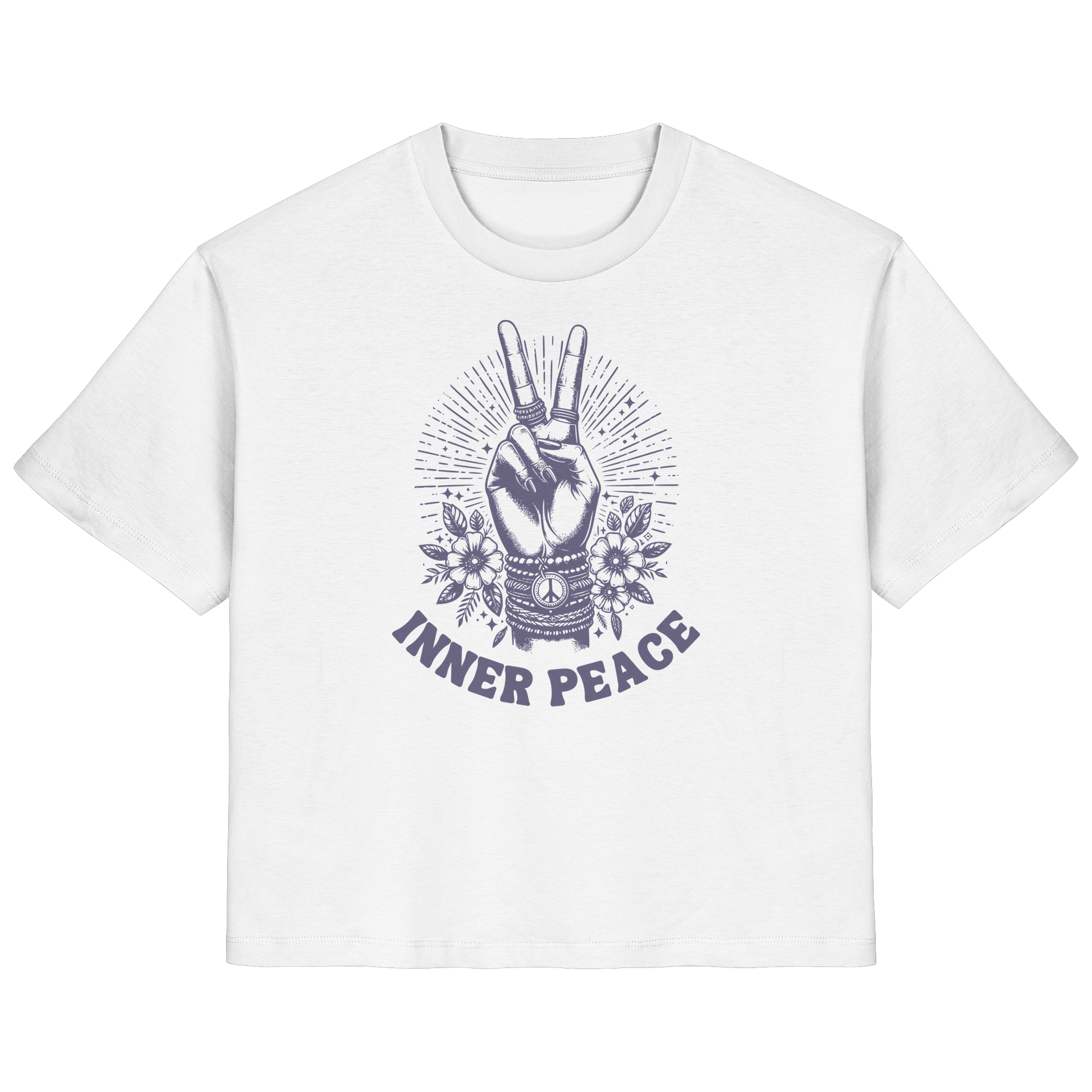 Woman Organic Shirt "Inner Peace"