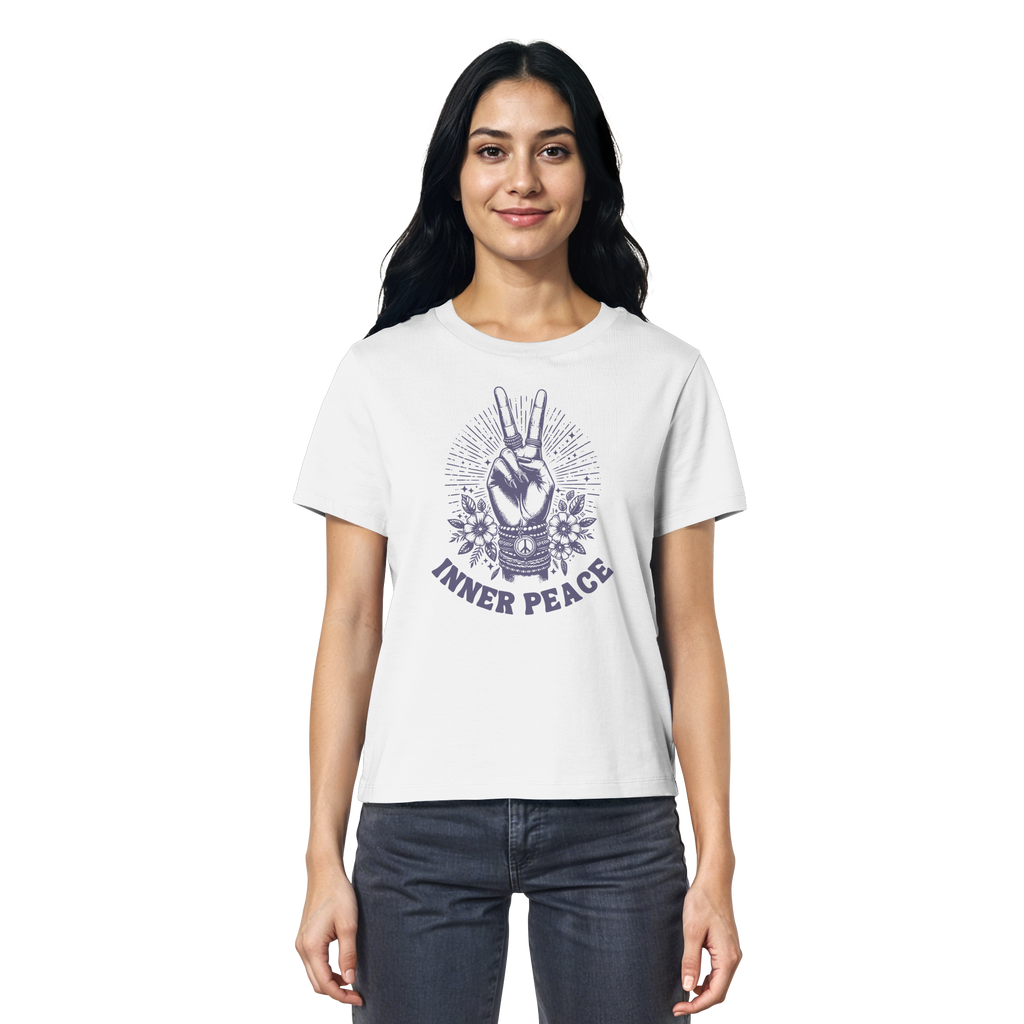 Woman Organic Shirt "Inner Peace"