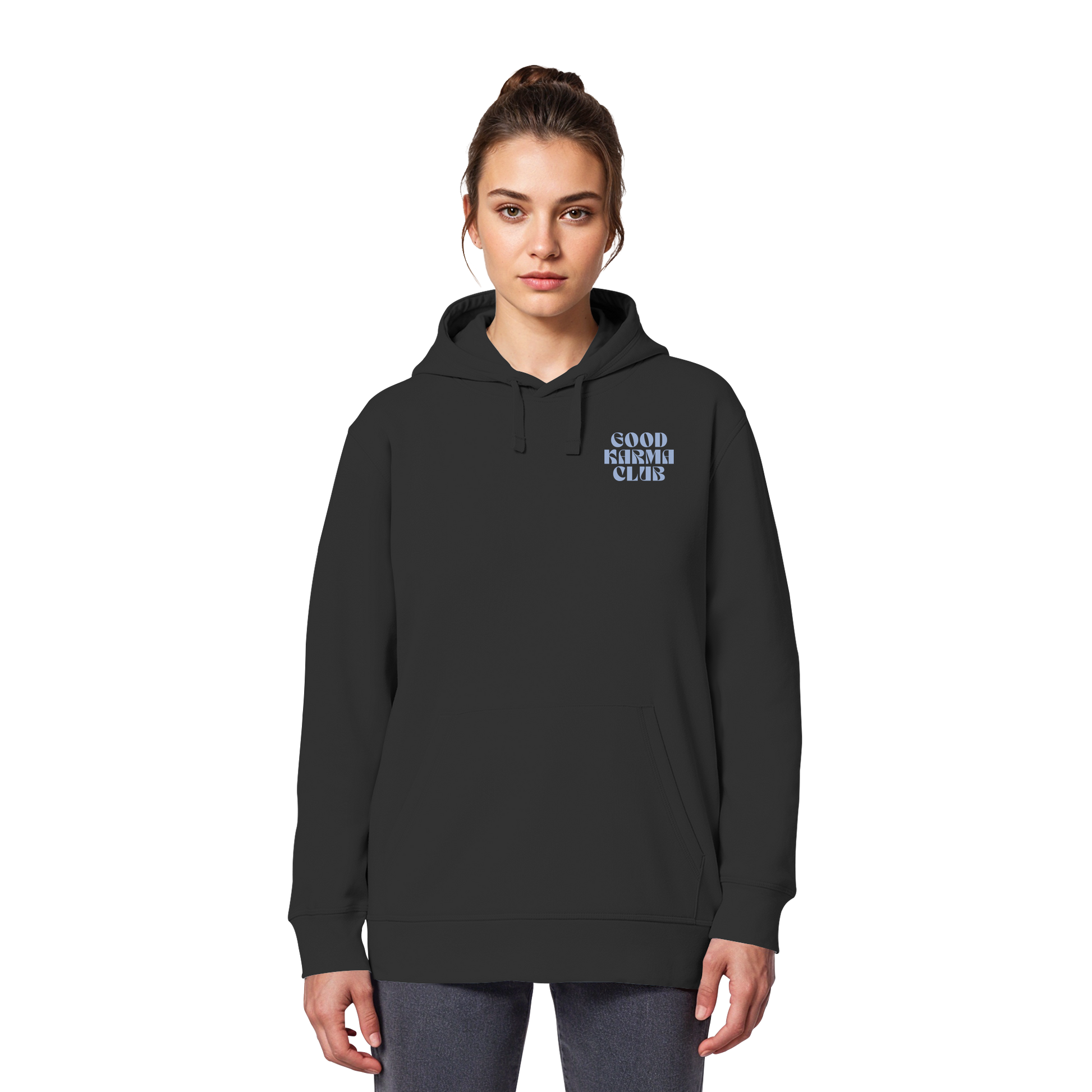 Organic Basic Unisex Hoodie "Good Karma Club"