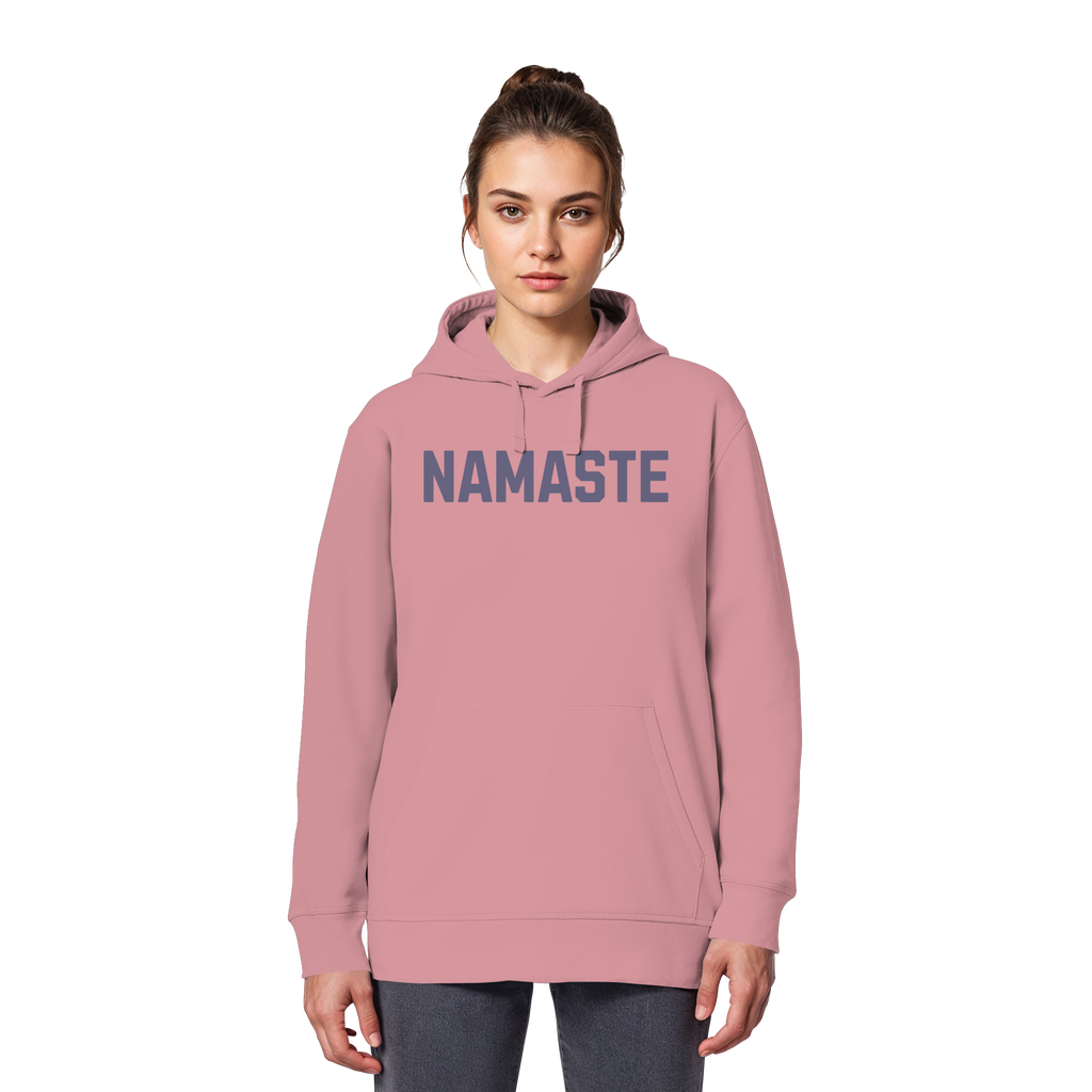 Organic Basic Unisex Hoodie „Namaste"