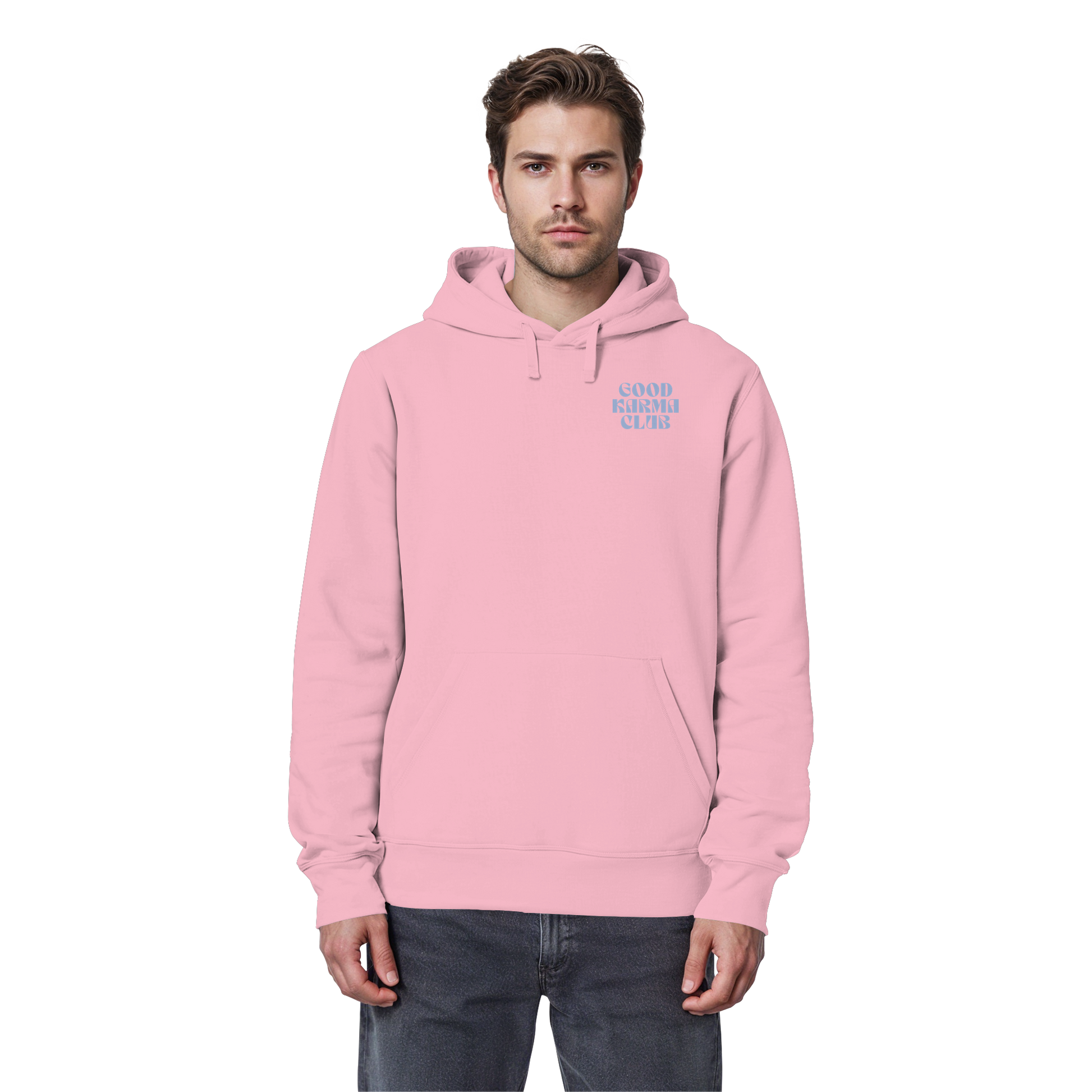Organic Basic Unisex Hoodie "Good Karma Club"