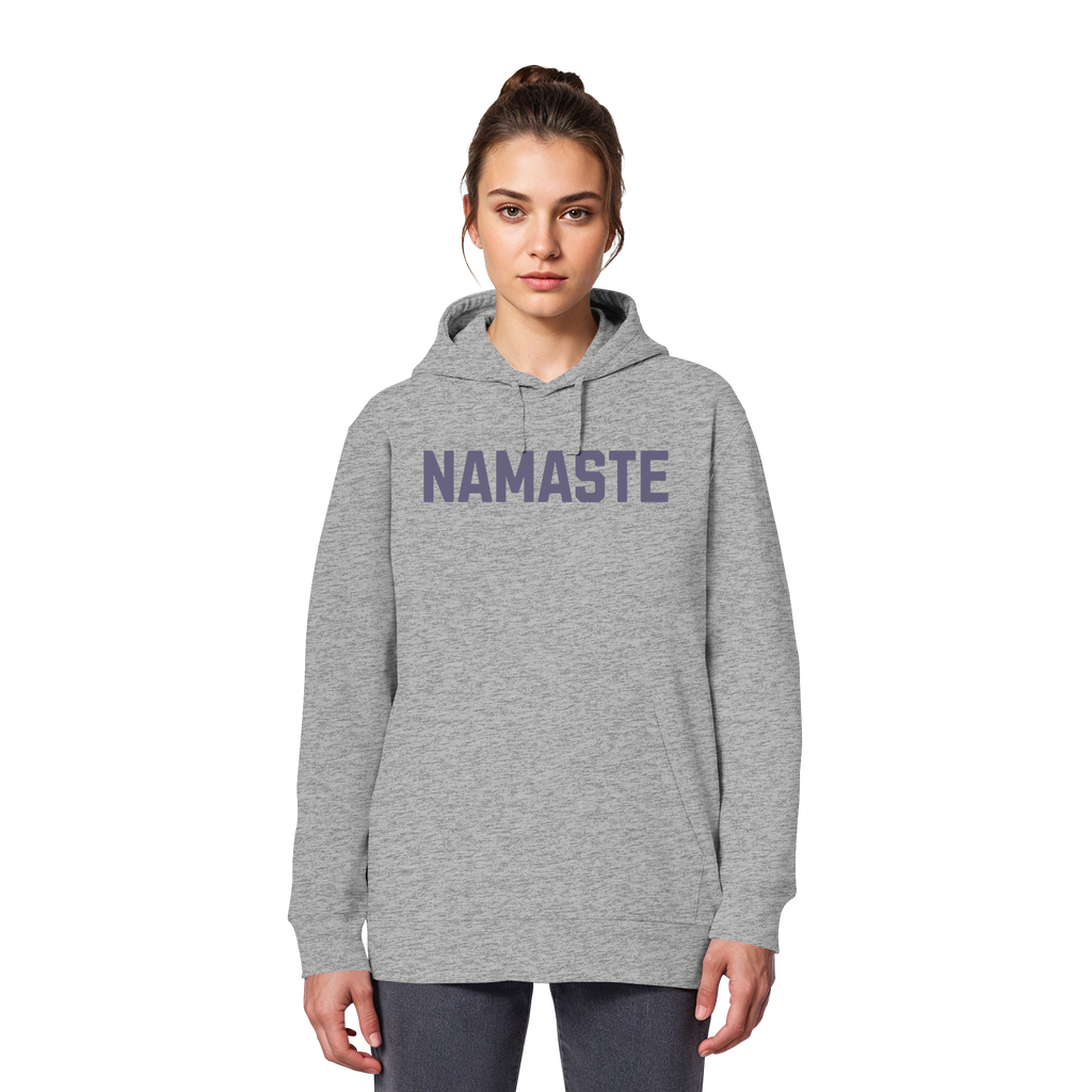 Organic Basic Unisex Hoodie „Namaste"