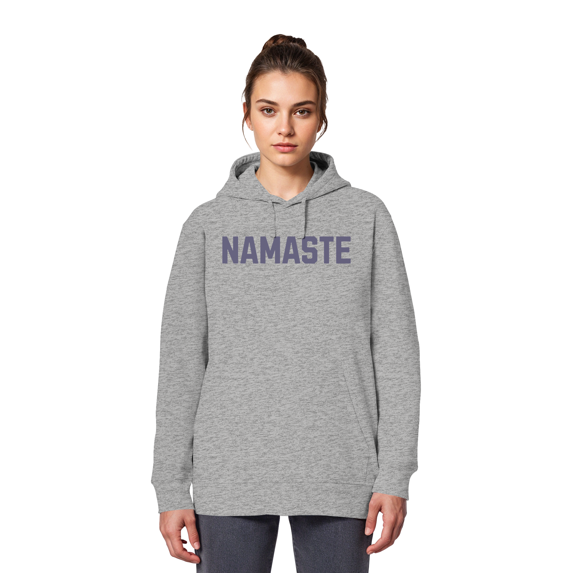 Organic Basic Unisex Hoodie „Namaste"