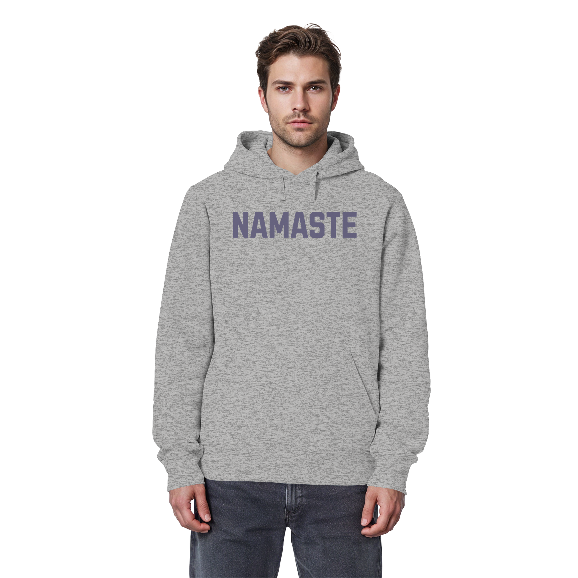 Organic Basic Unisex Hoodie „Namaste"