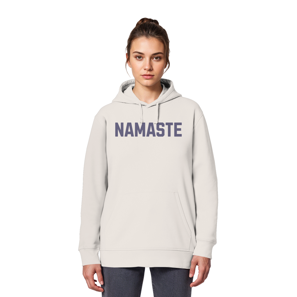 Organic Basic Unisex Hoodie „Namaste"