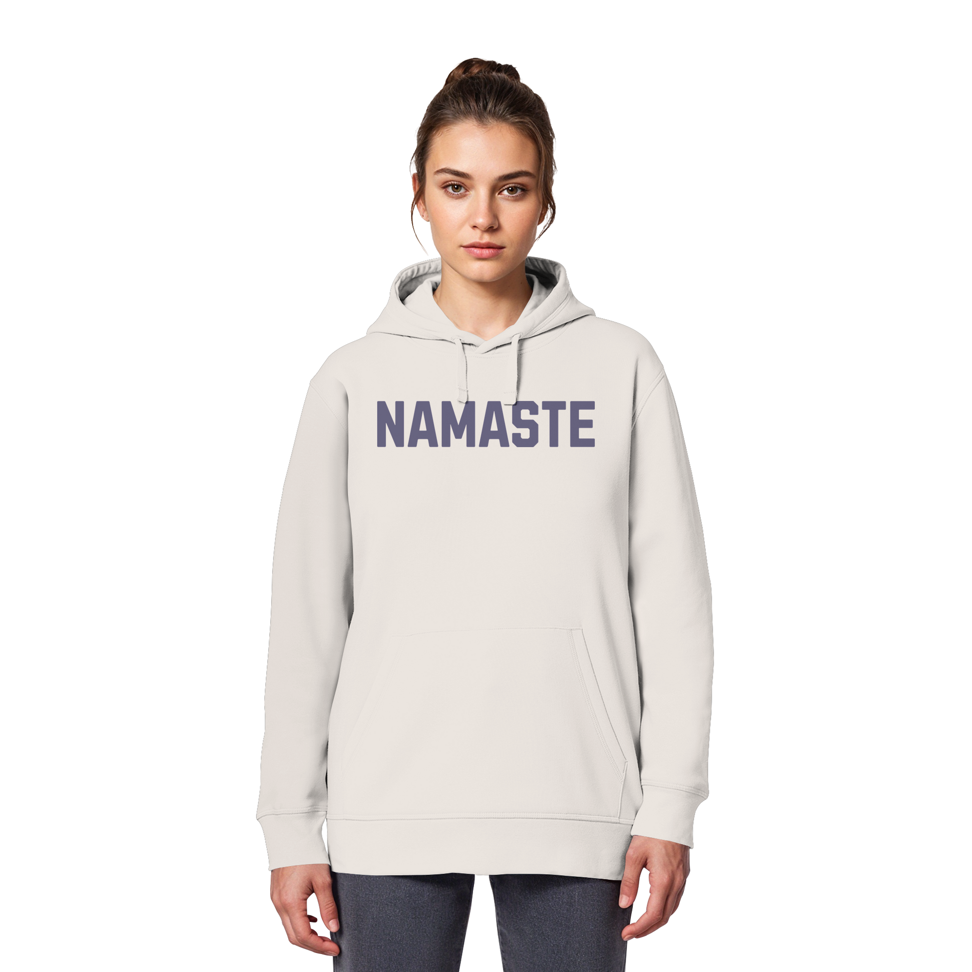 Organic Basic Unisex Hoodie „Namaste"