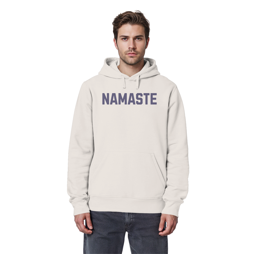 Organic Basic Unisex Hoodie „Namaste"