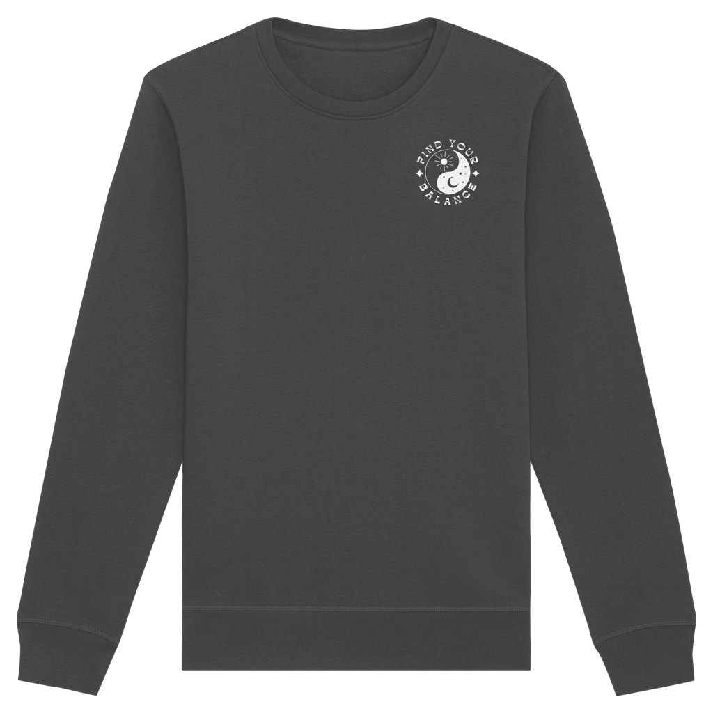 Organic Unisex Sweatshirt "Find your Balance”