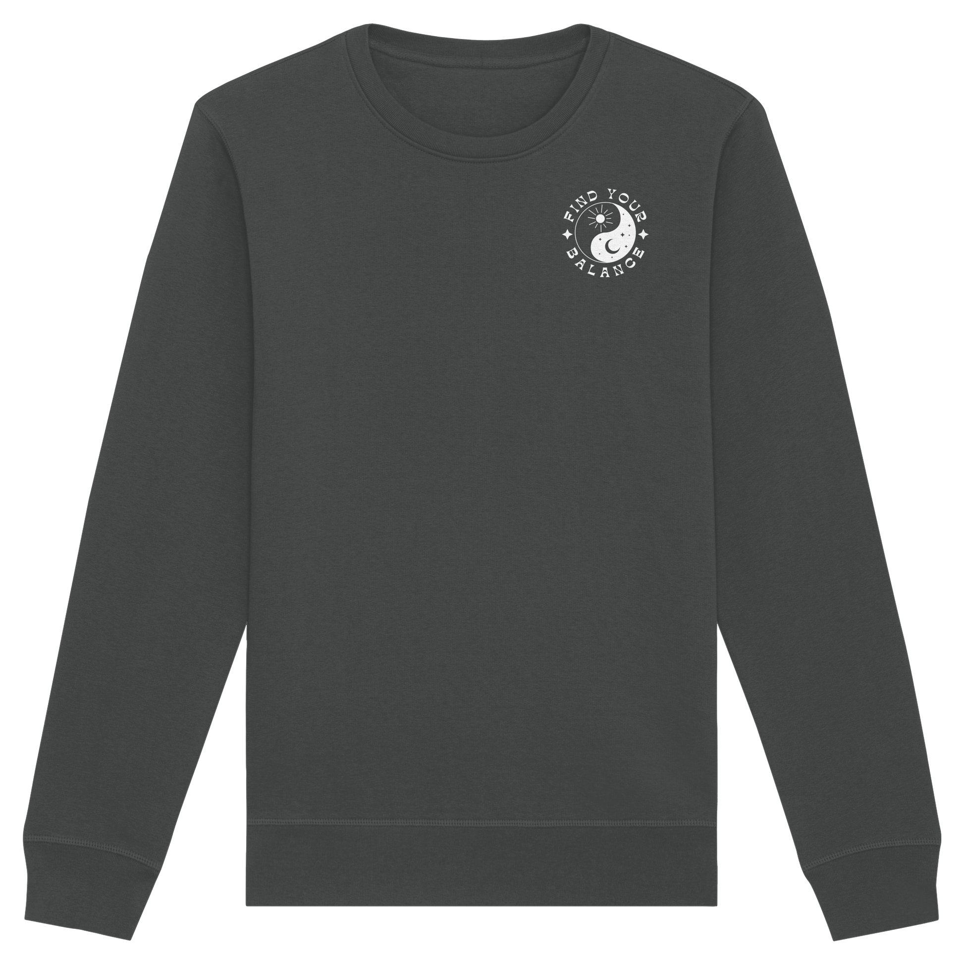 Organic Unisex Sweatshirt "Find your Balance”