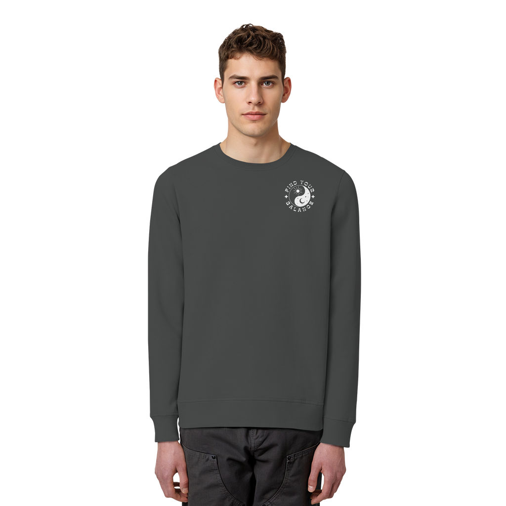 Organic Unisex Sweatshirt "Find your Balance”