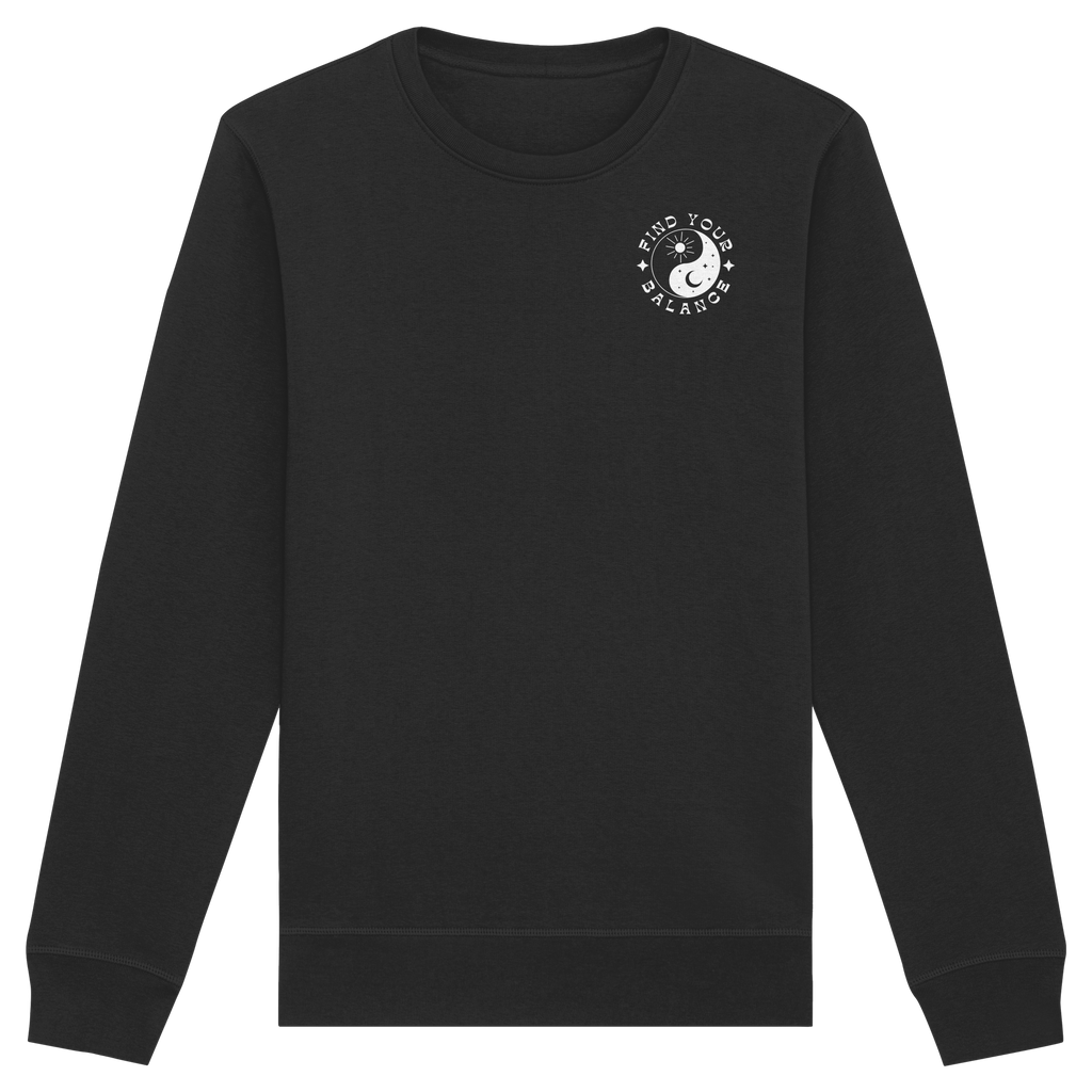 Organic Unisex Sweatshirt "Find your Balance”