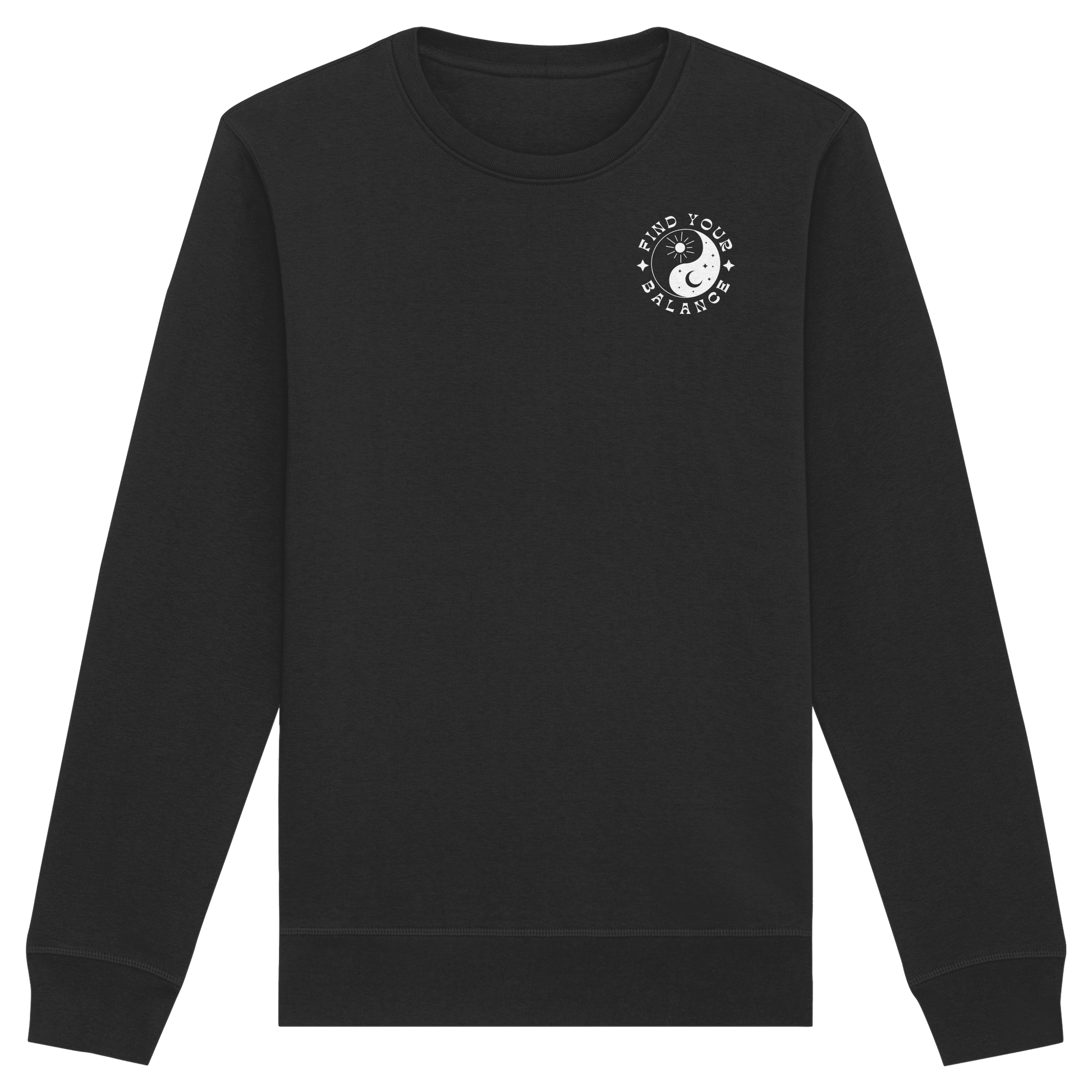 Organic Unisex Sweatshirt "Find your Balance”
