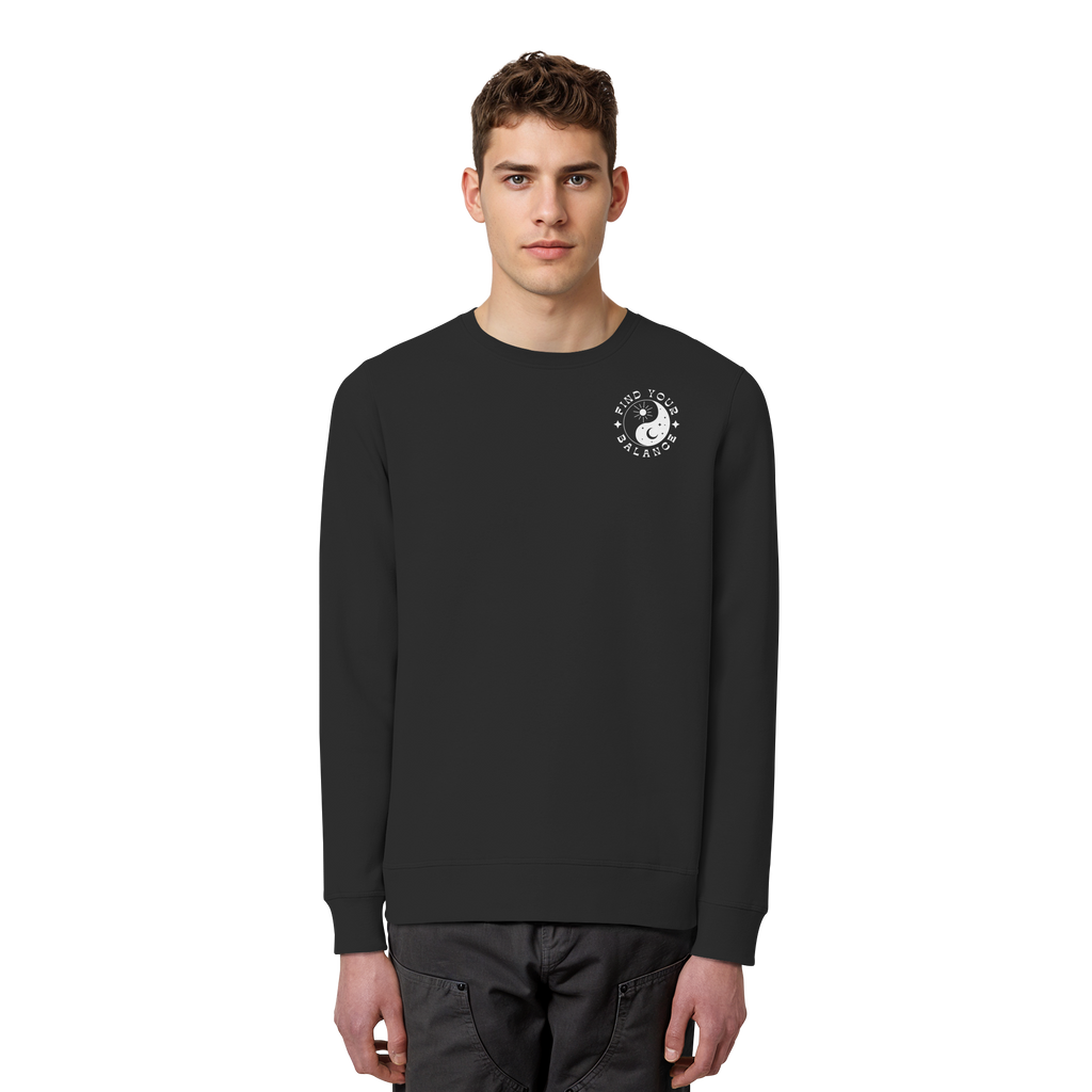 Organic Unisex Sweatshirt "Find your Balance”