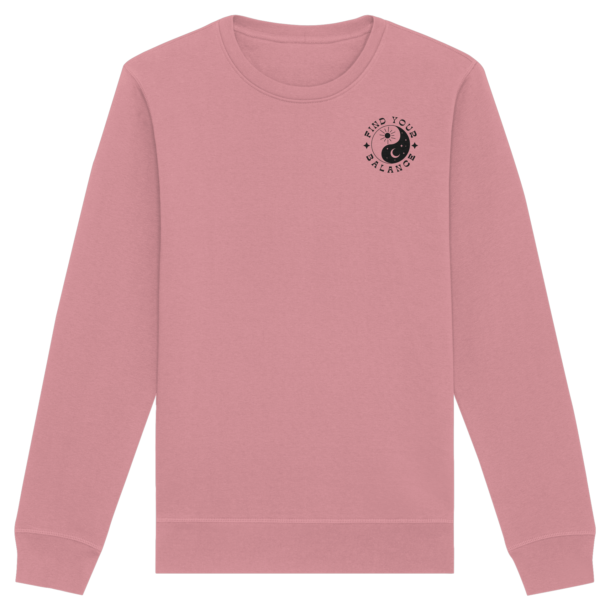 Organic Unisex Sweatshirt "Find your Balance”