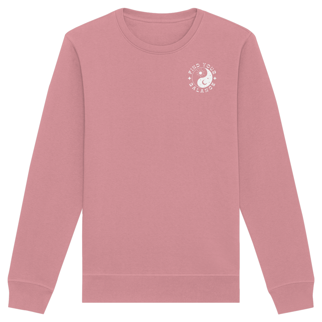 Organic Unisex Sweatshirt "Find your Balance”