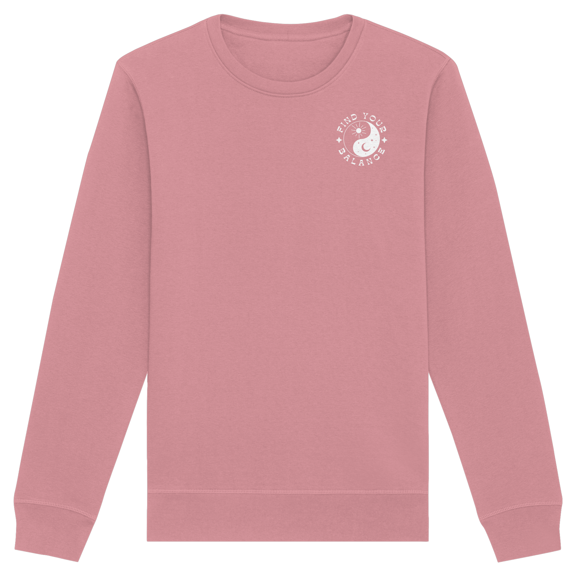 Organic Unisex Sweatshirt "Find your Balance”