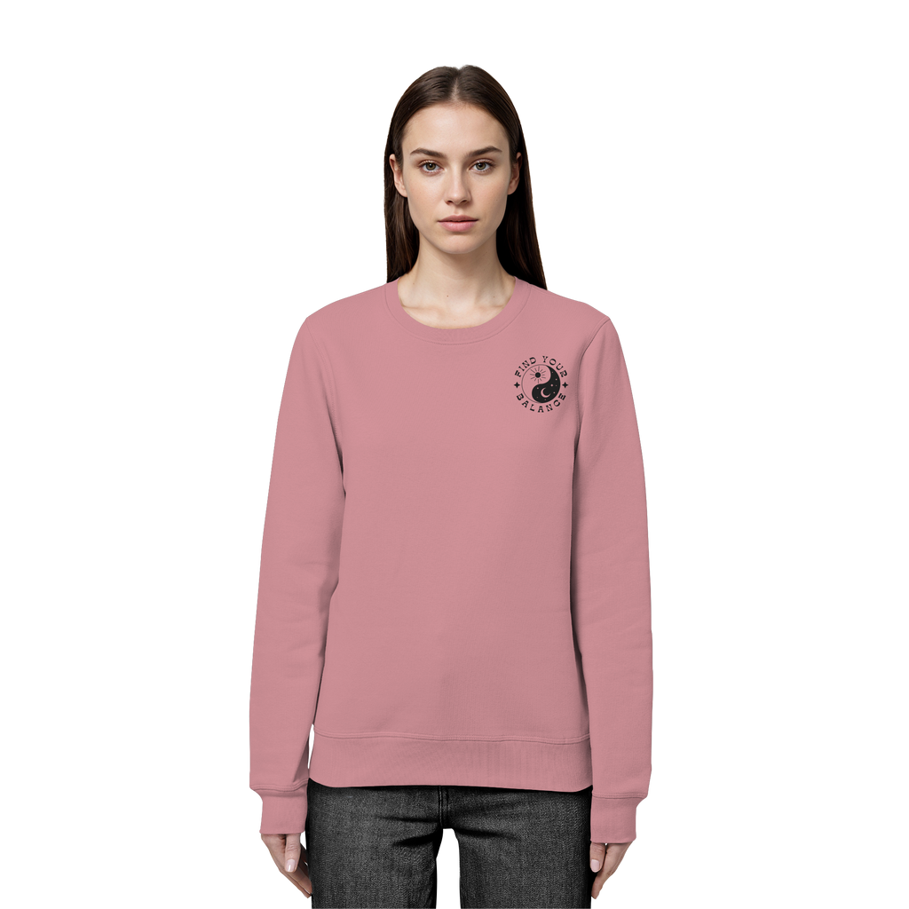 Organic Unisex Sweatshirt "Find your Balance”