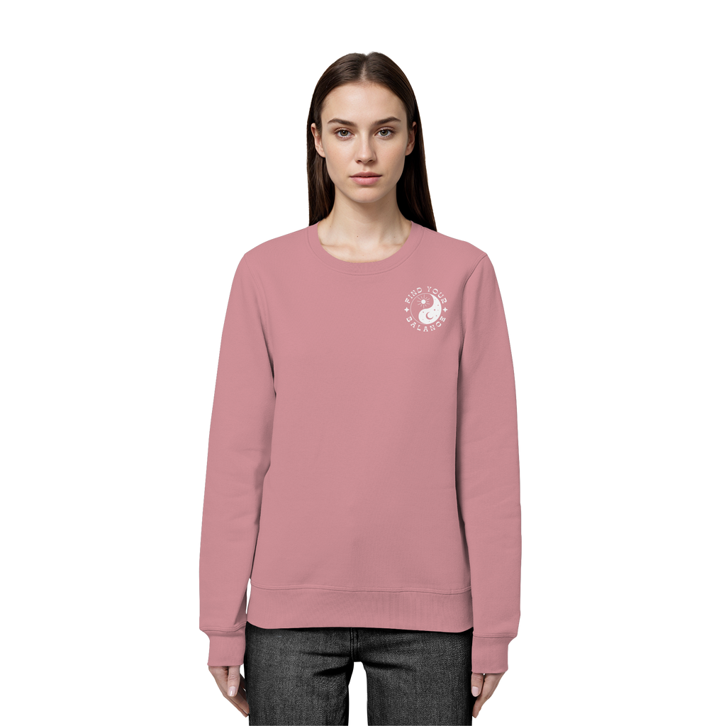 Organic Unisex Sweatshirt "Find your Balance”