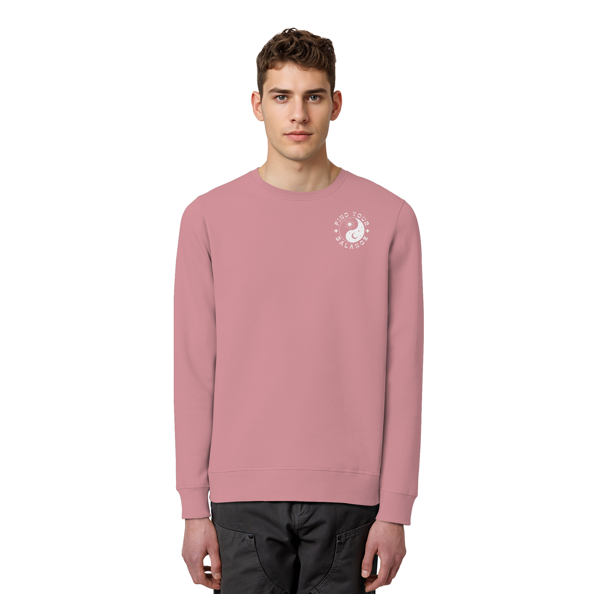 Organic Unisex Sweatshirt "Find your Balance”