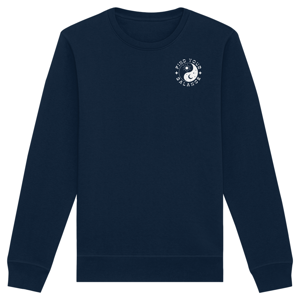 Organic Unisex Sweatshirt "Find your Balance”
