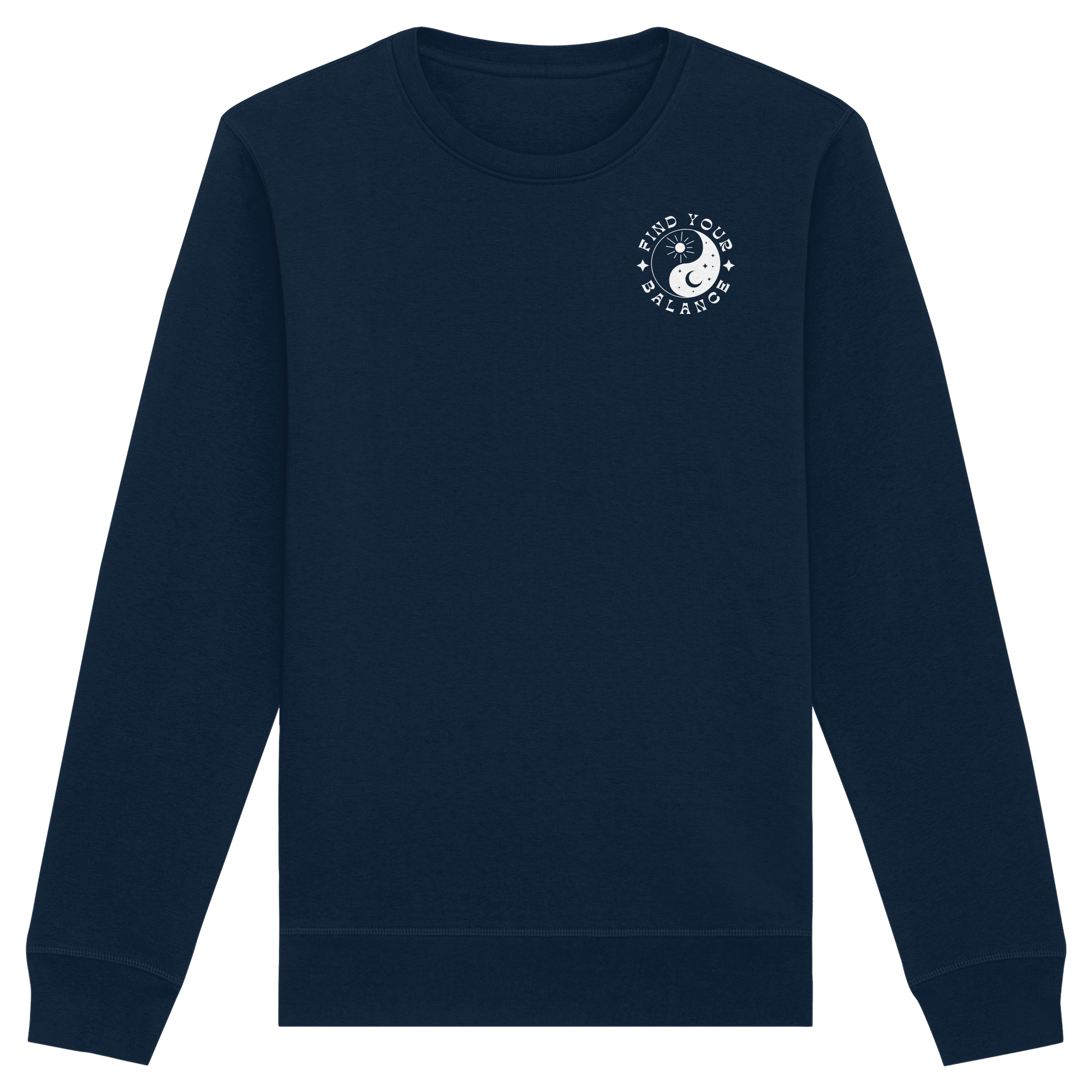 Organic Unisex Sweatshirt "Find your Balance”