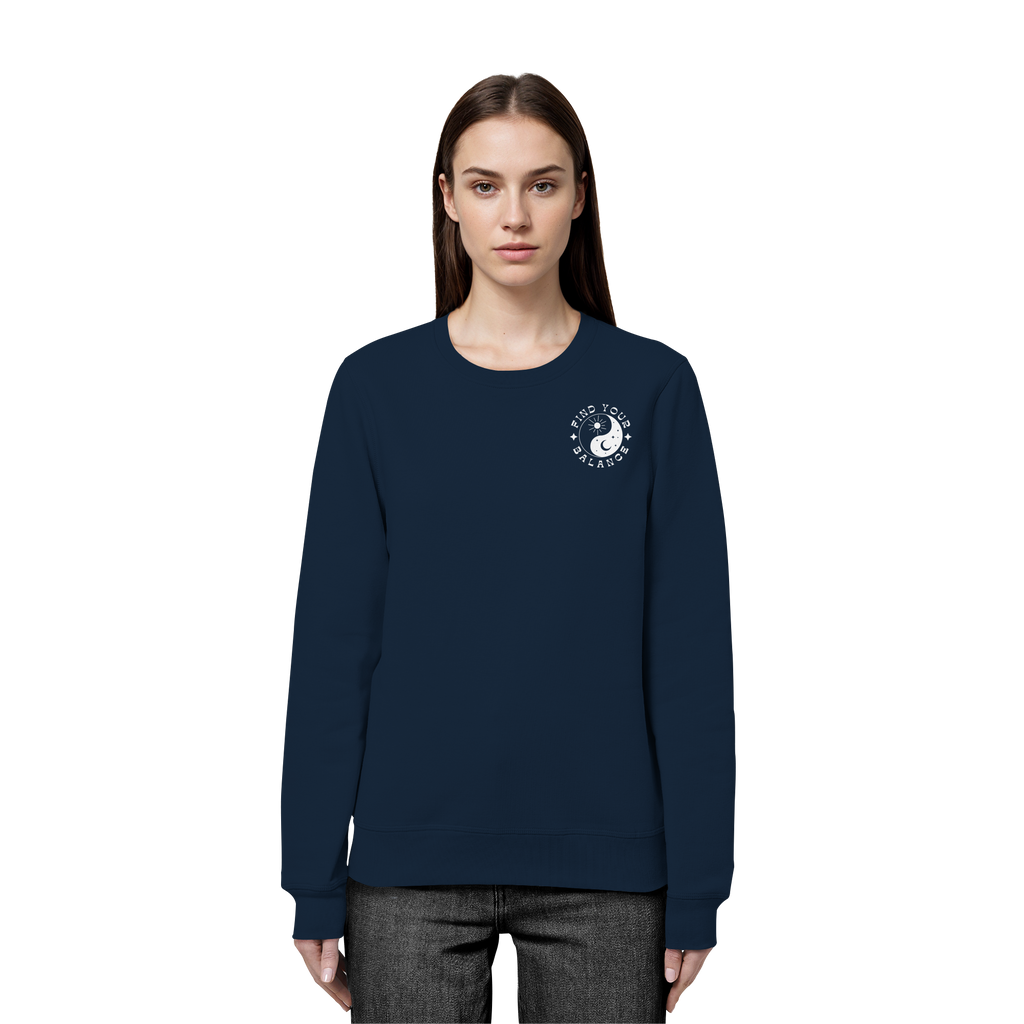 Organic Unisex Sweatshirt "Find your Balance”