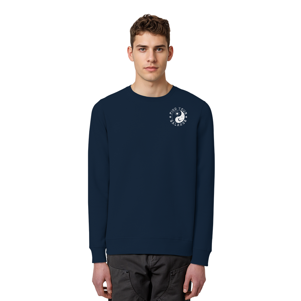 Organic Unisex Sweatshirt "Find your Balance”
