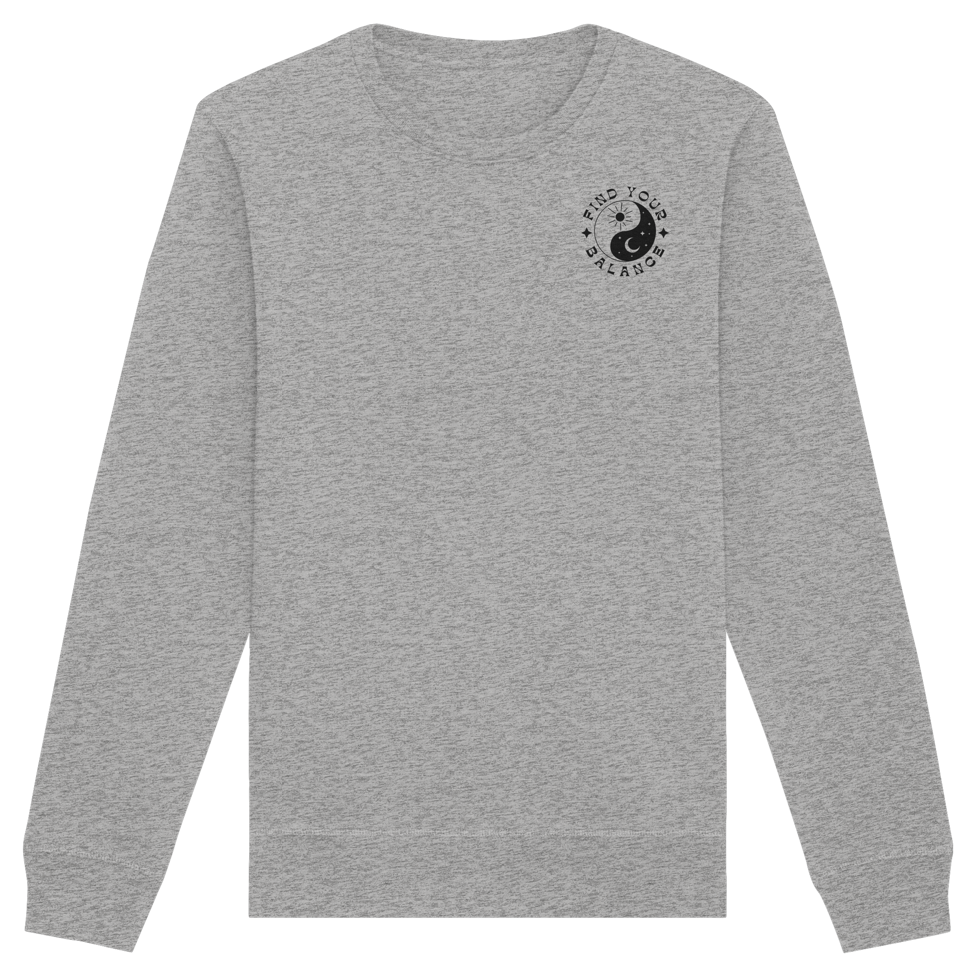 Organic Unisex Sweatshirt "Find your Balance”