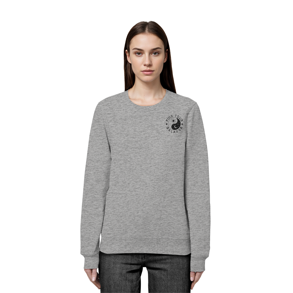 Organic Unisex Sweatshirt "Find your Balance”