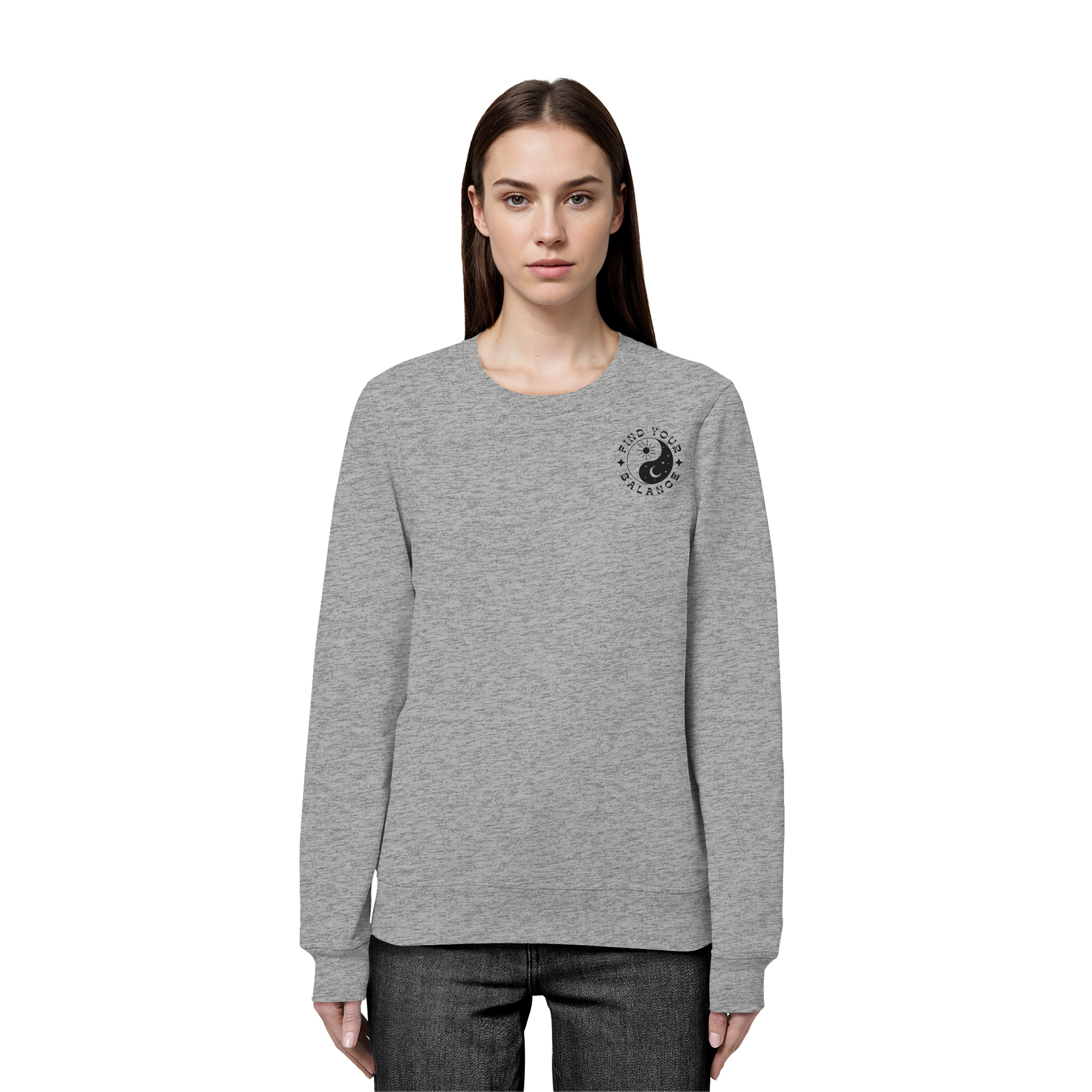 Organic Unisex Sweatshirt "Find your Balance”