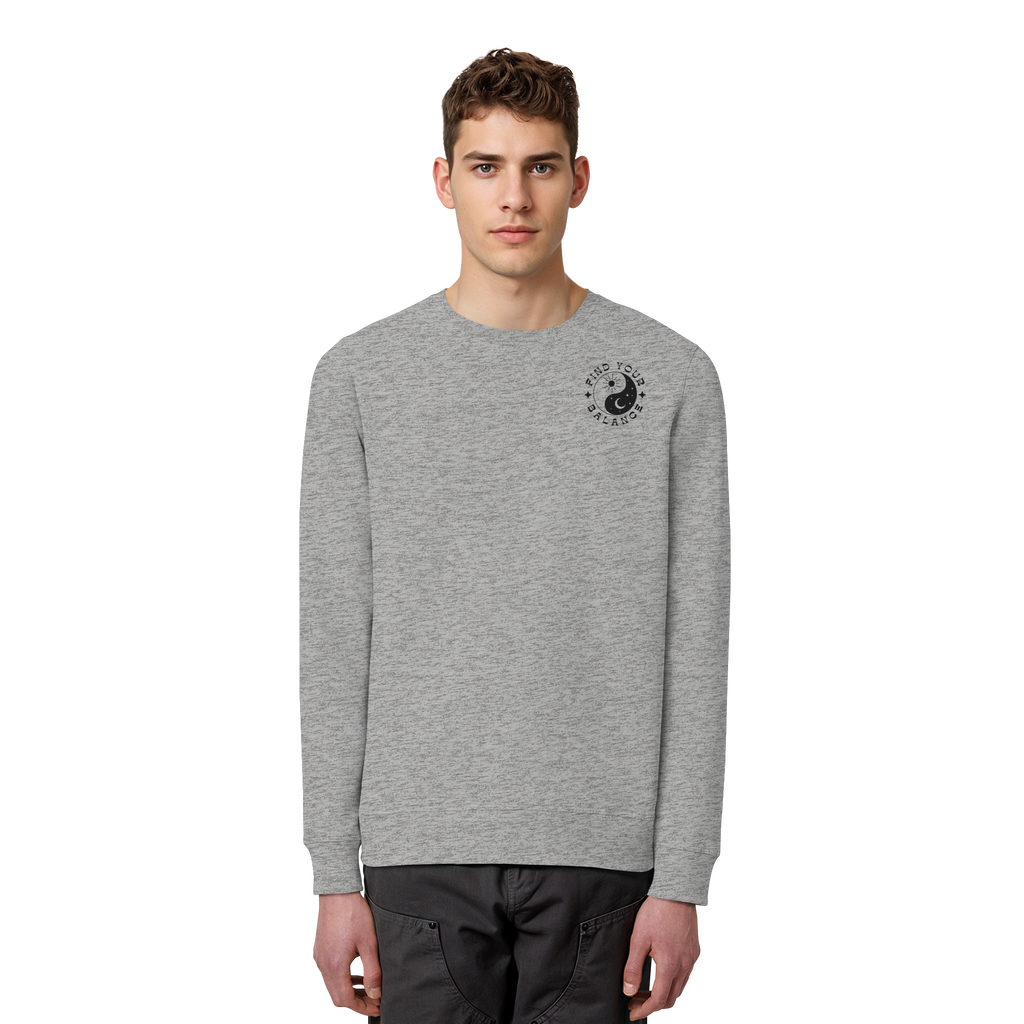 Organic Unisex Sweatshirt "Find your Balance”